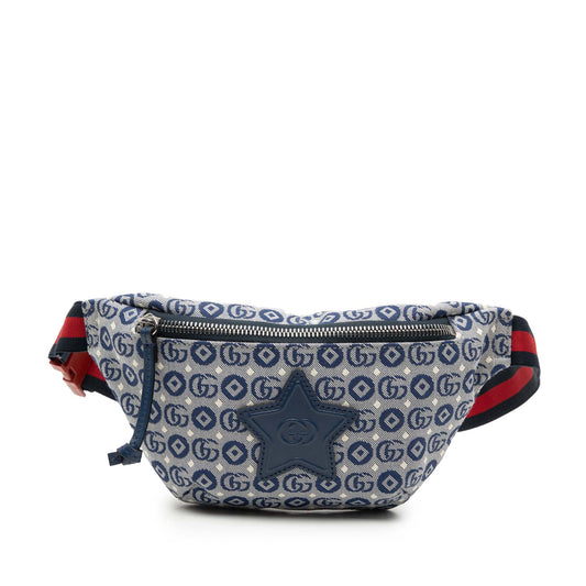 Gucci Kids GG Canvas Stars Web Belt Bag