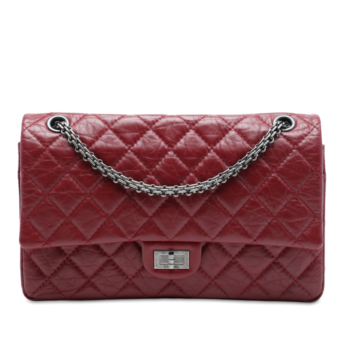 Chanel Quilted Aged Calfskin Reissue 2.55 Double Flap 226