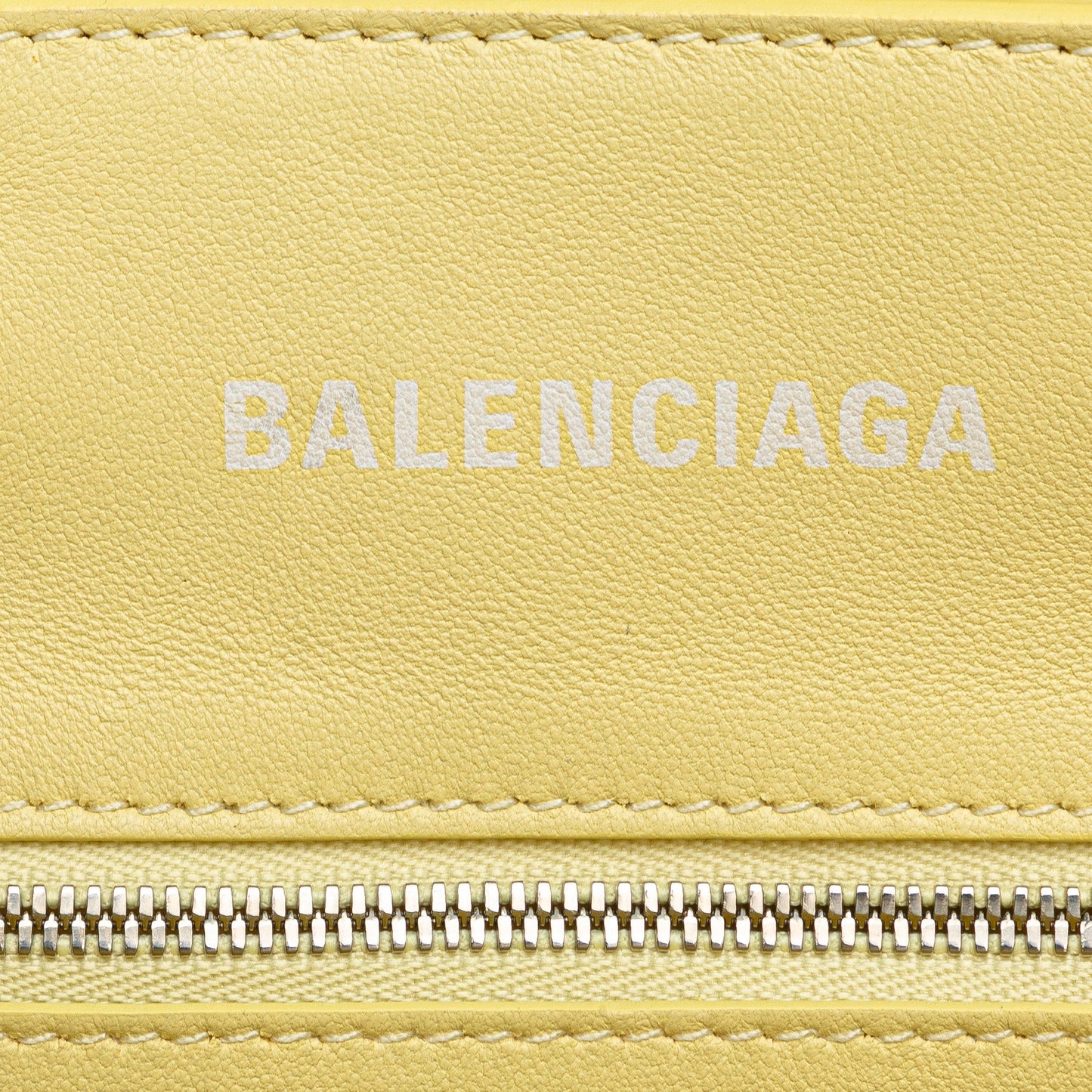 Balenciaga Faux Leather Bistro Panier XS