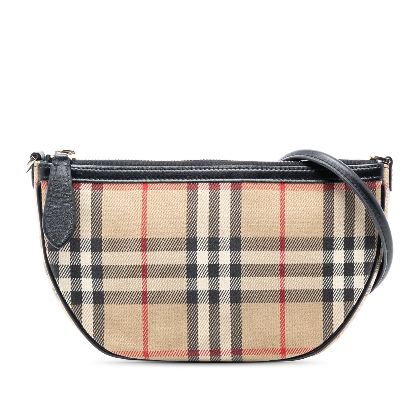 Burberry House Check Canvas Olympia Shoulder Bag