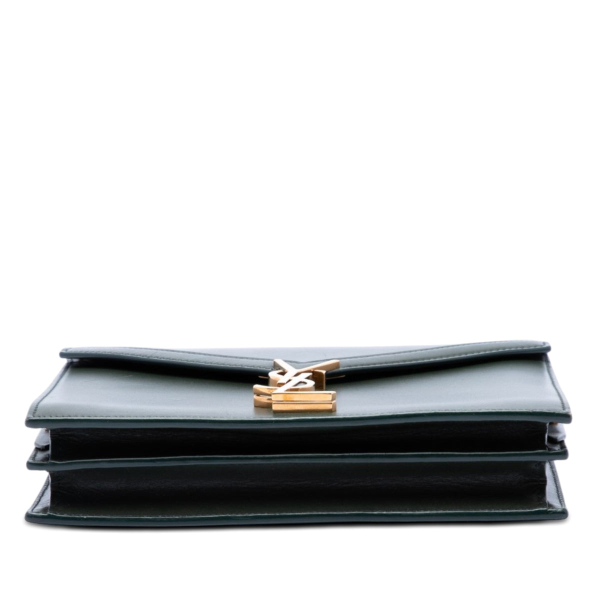 Saint Laurent Smooth Calfskin Monogram Cassandra Clasp Bag