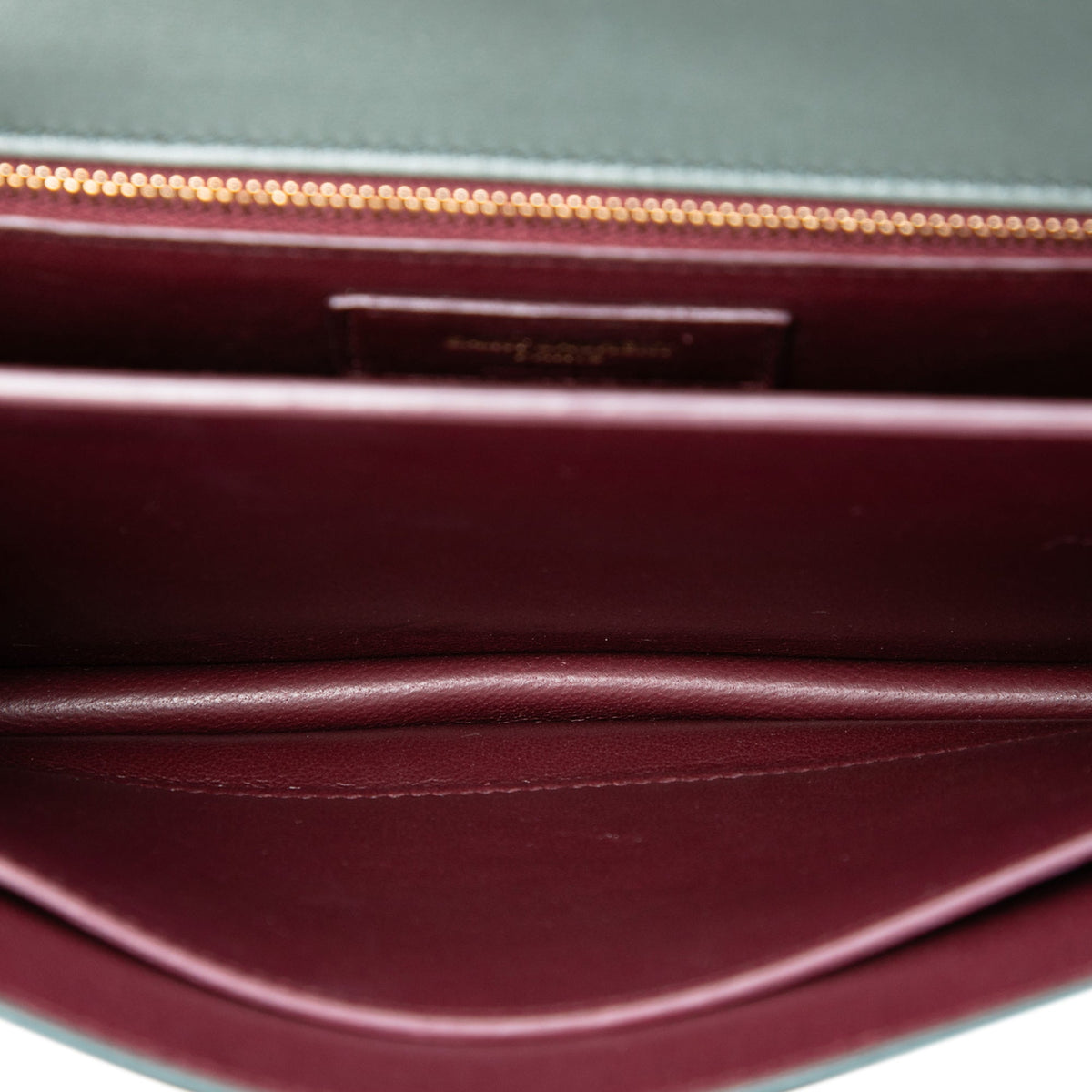 Saint Laurent Smooth Calfskin Monogram Cassandra Clasp Bag