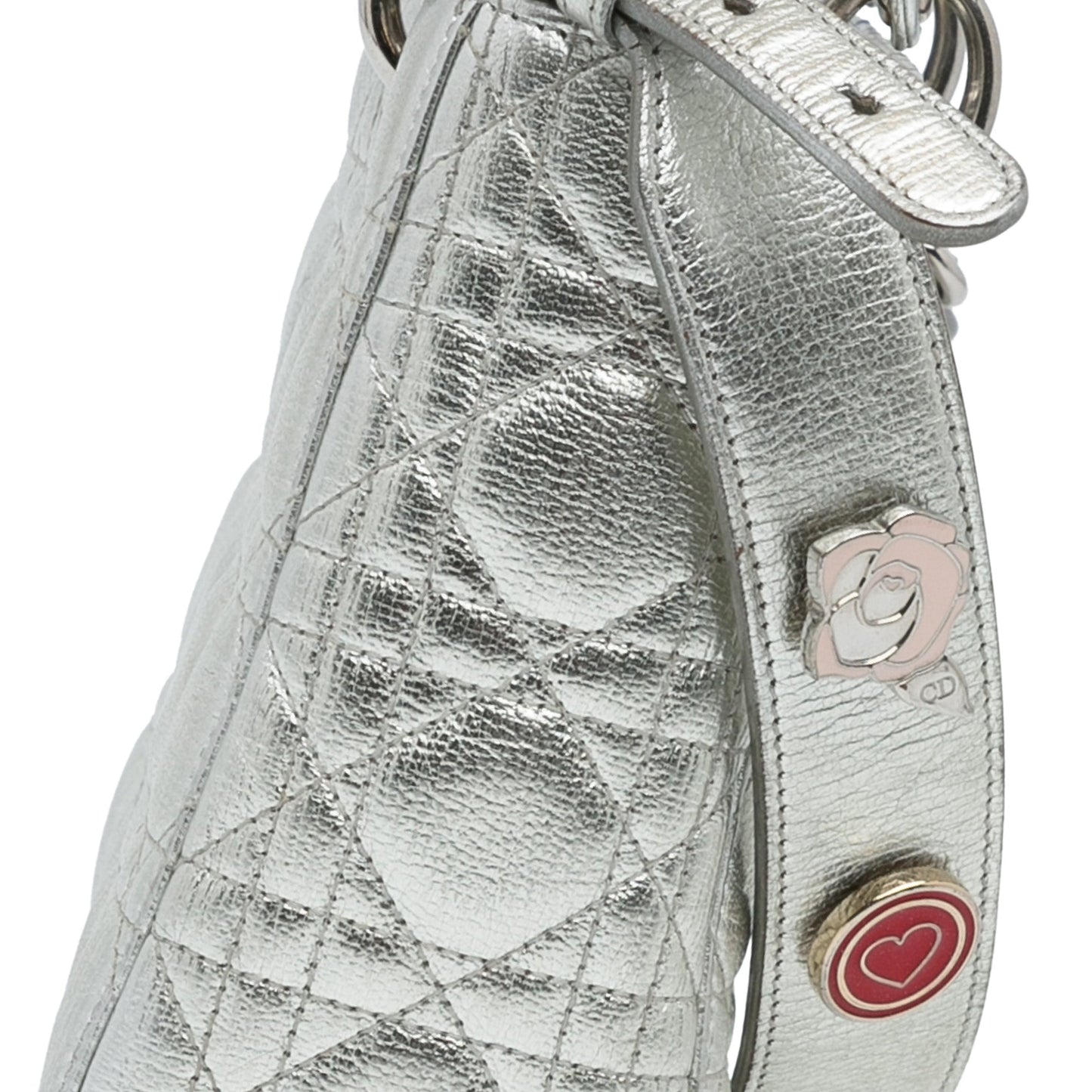 Dior Small Metallic Grained Calfskin Cannage My ABCDior Lady Dior