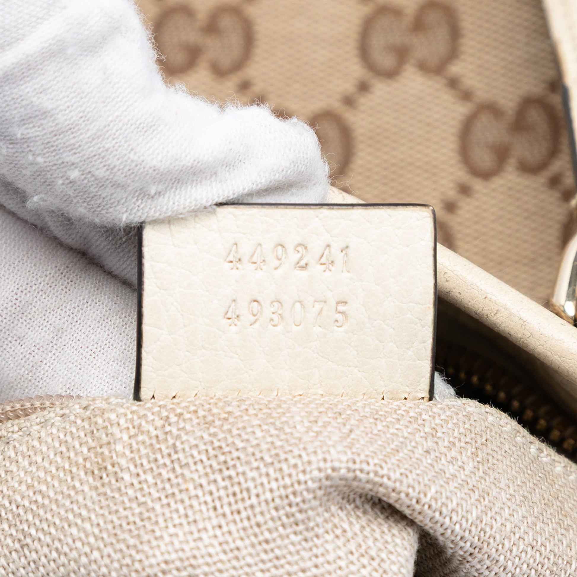 Gucci Small GG Canvas Bree Satchel
