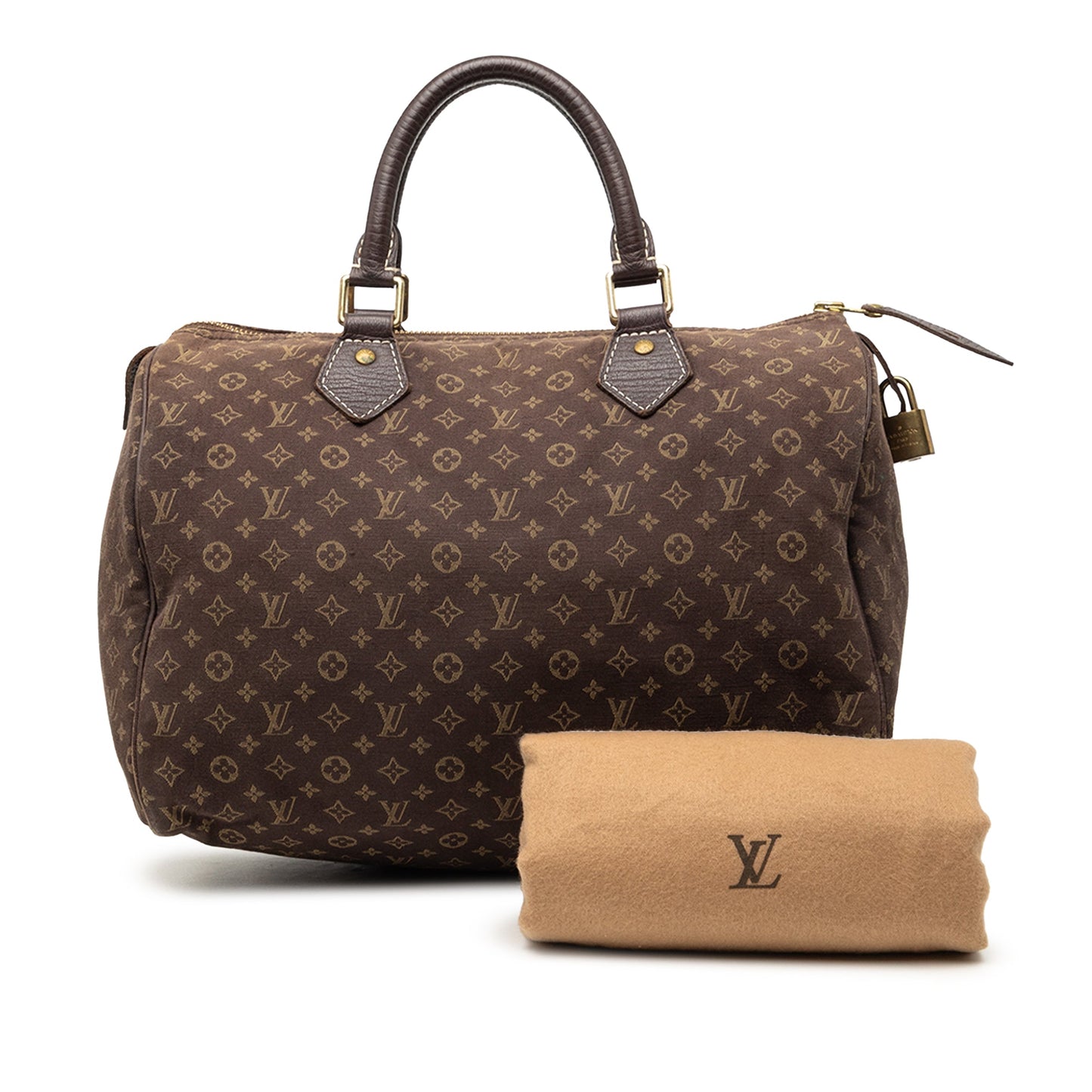 Louis Vuitton Monogram Mini Lin Speedy 30