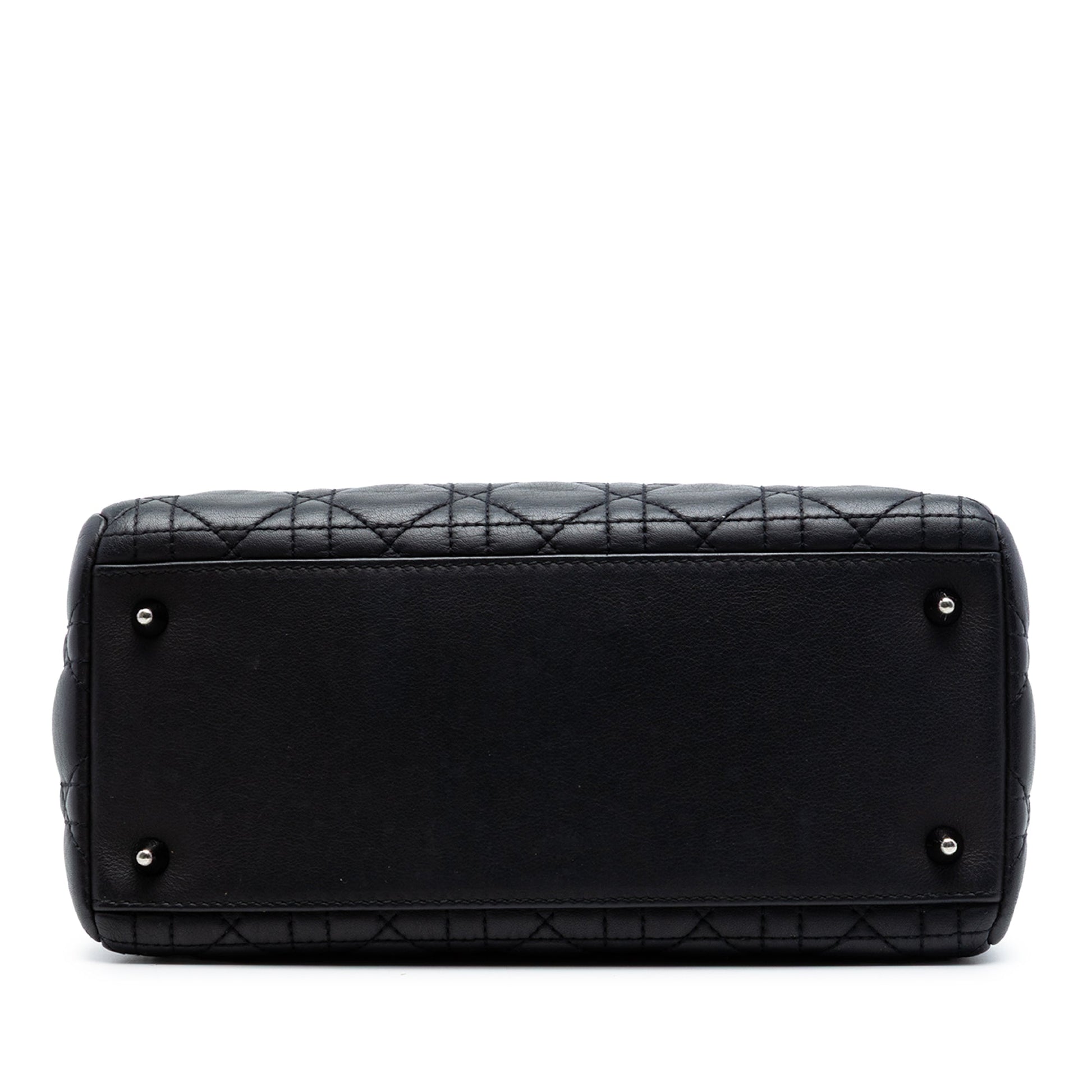 Dior Medium Lambskin Cannage Lady Dior