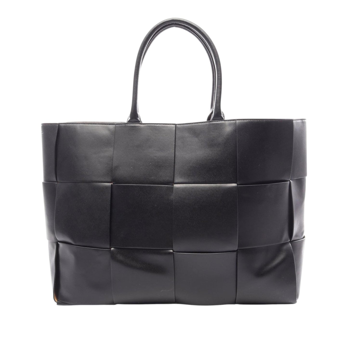 Bottega Veneta Large Lambskin Maxi Intrecciato Arco Tote