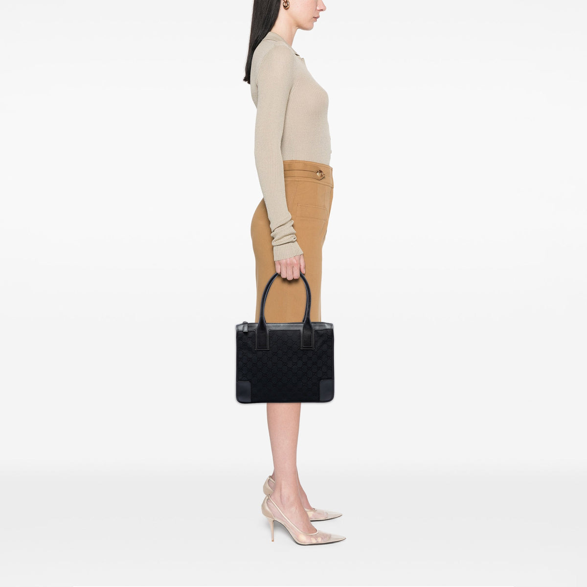 Gucci GG Canvas Handbag