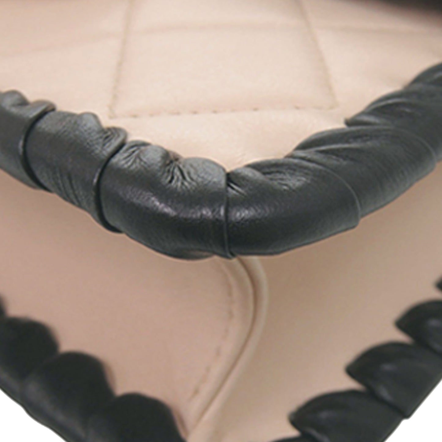 Chanel Mini CC Quilted Bicolor Calfskin Braided My Own Frame Flap