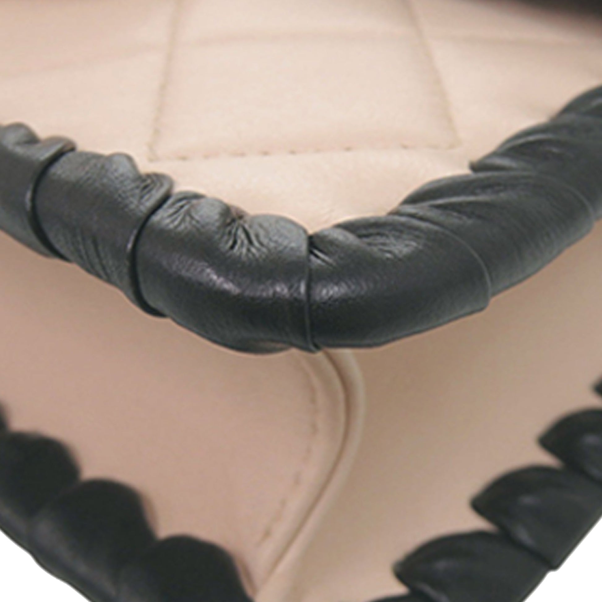 Chanel Mini CC Quilted Bicolor Calfskin Braided My Own Frame Flap
