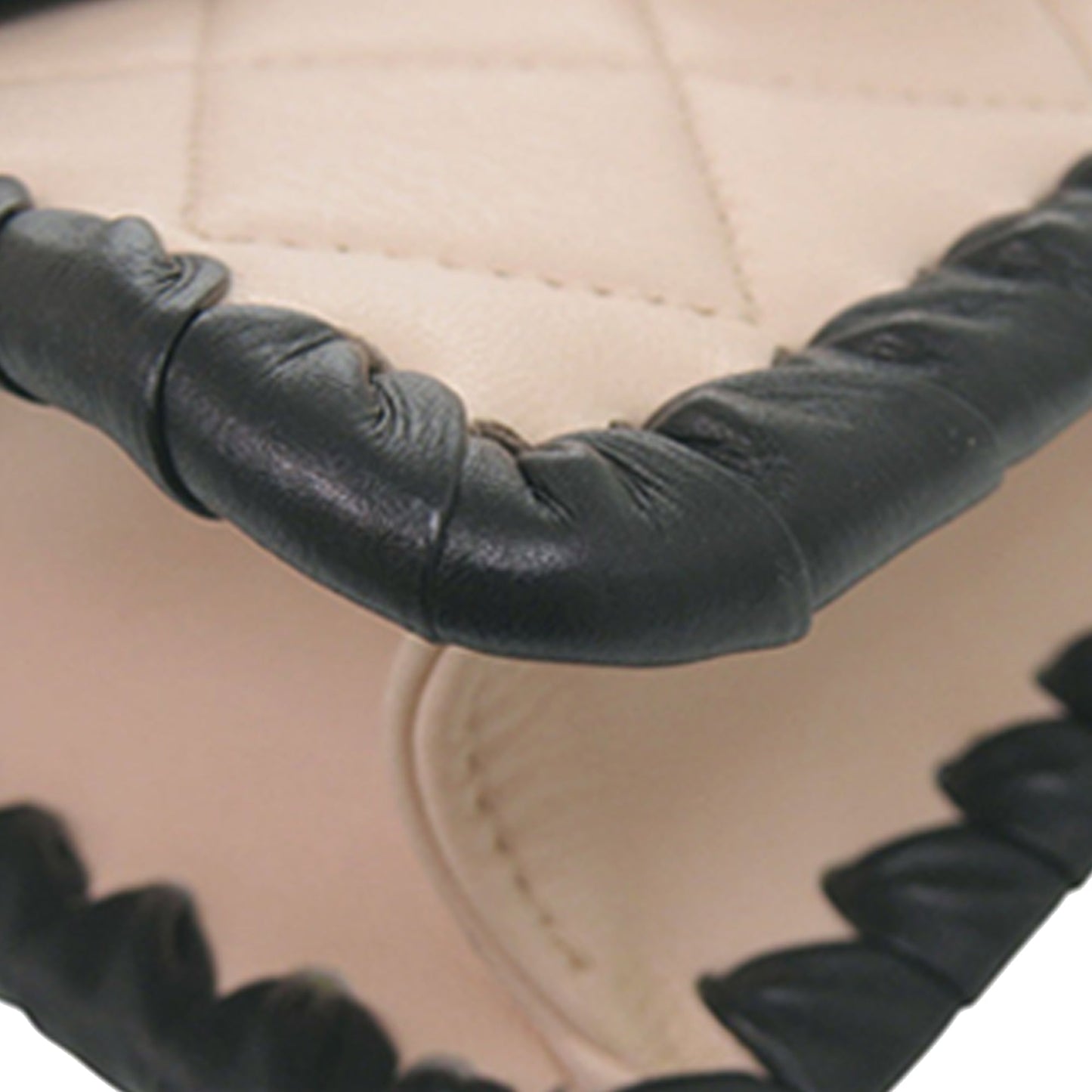 Chanel Mini CC Quilted Bicolor Calfskin Braided My Own Frame Flap