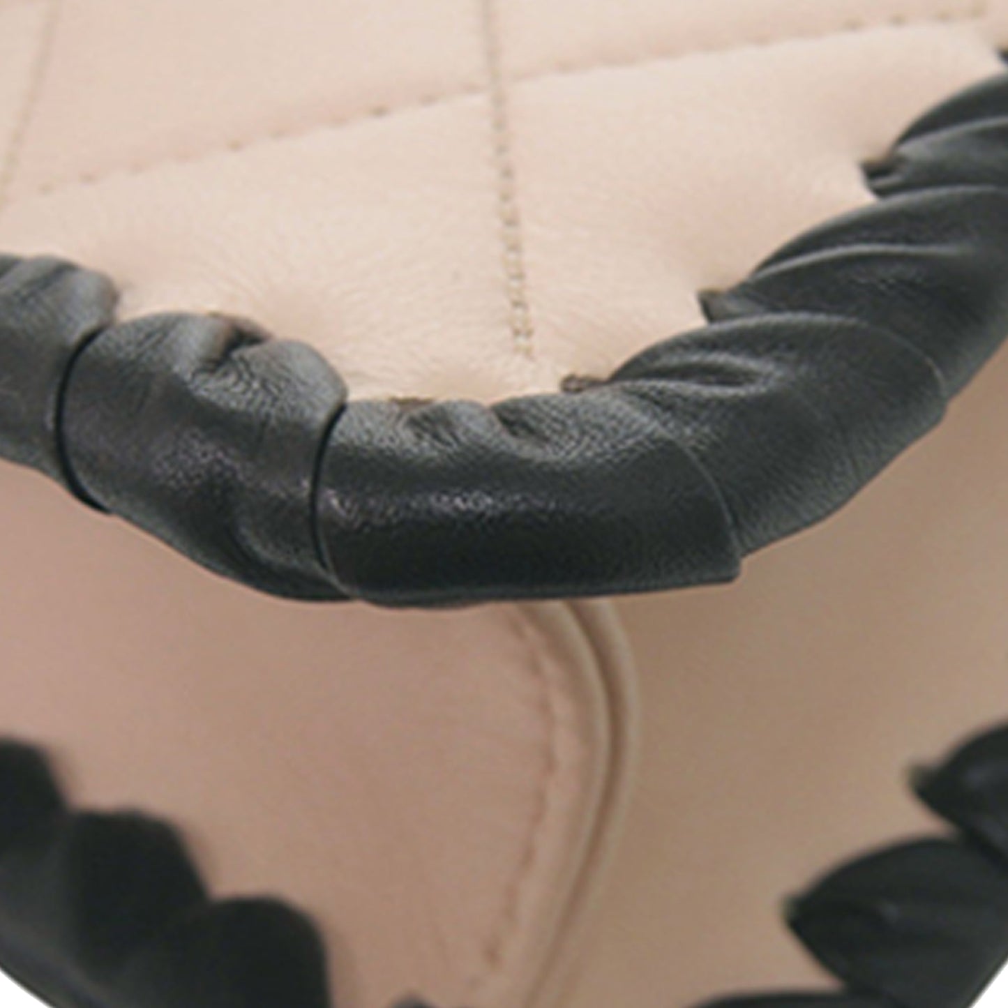 Chanel Mini CC Quilted Bicolor Calfskin Braided My Own Frame Flap