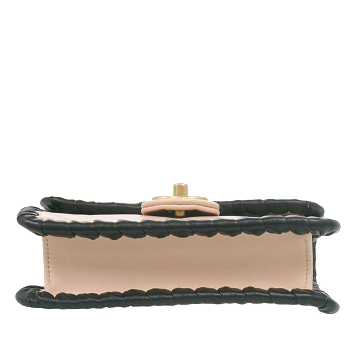 Chanel Mini CC Quilted Bicolor Calfskin Braided My Own Frame Flap