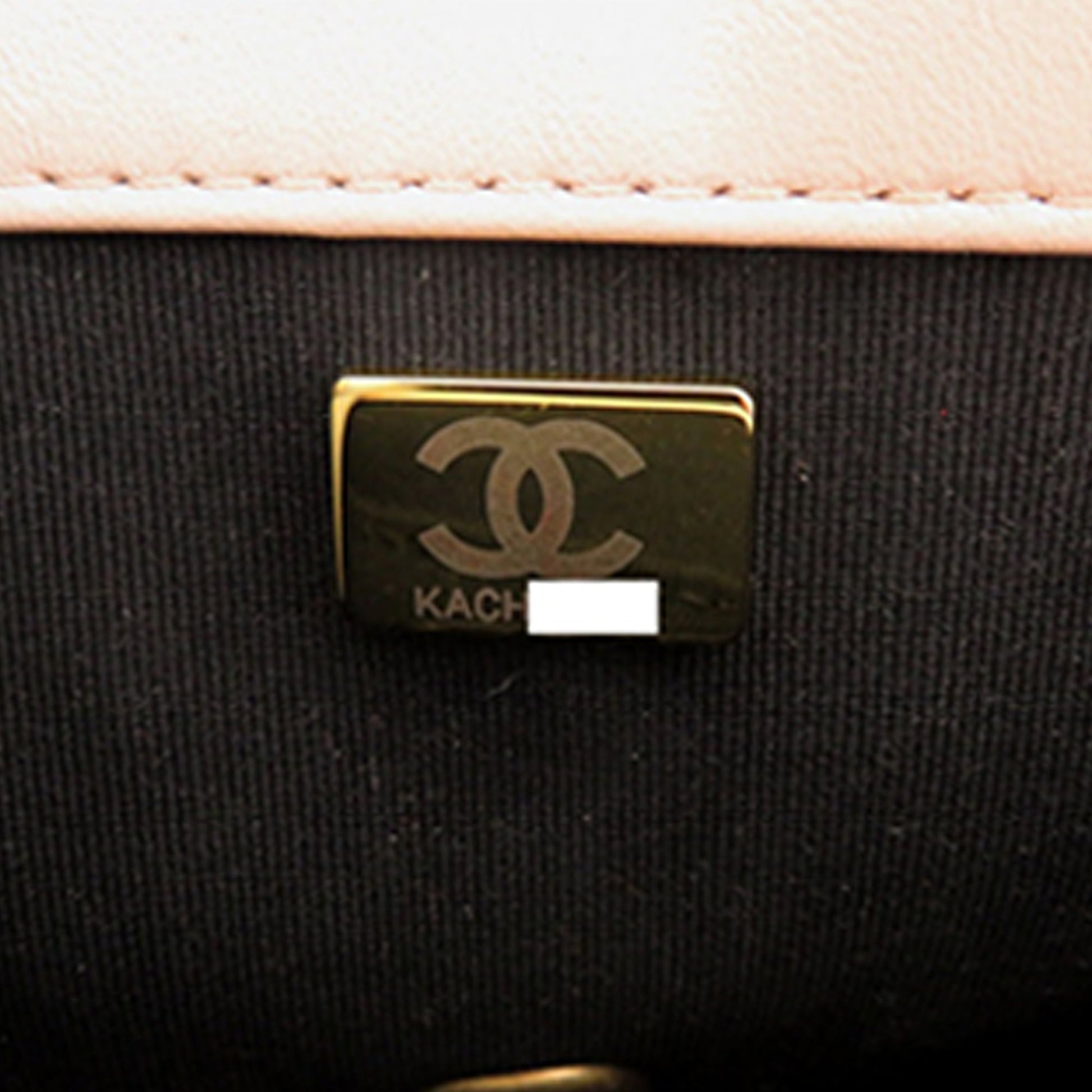 Chanel Mini CC Quilted Bicolor Calfskin Braided My Own Frame Flap