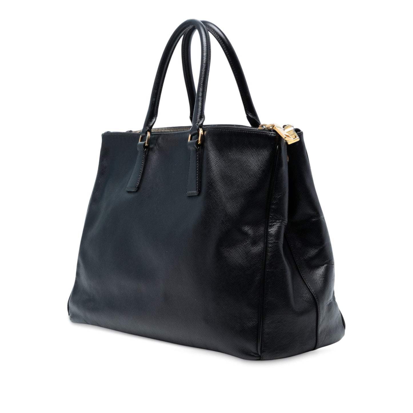 Prada Large Saffiano Lux Galleria Double Zip Tote