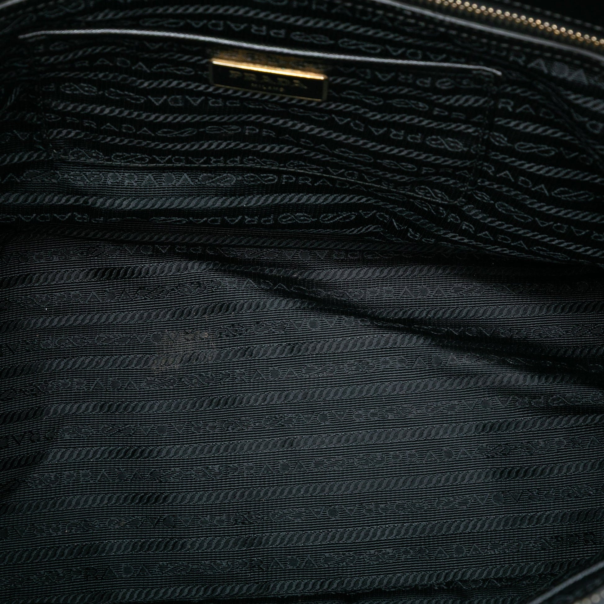 Prada Large Saffiano Lux Galleria Double Zip Tote