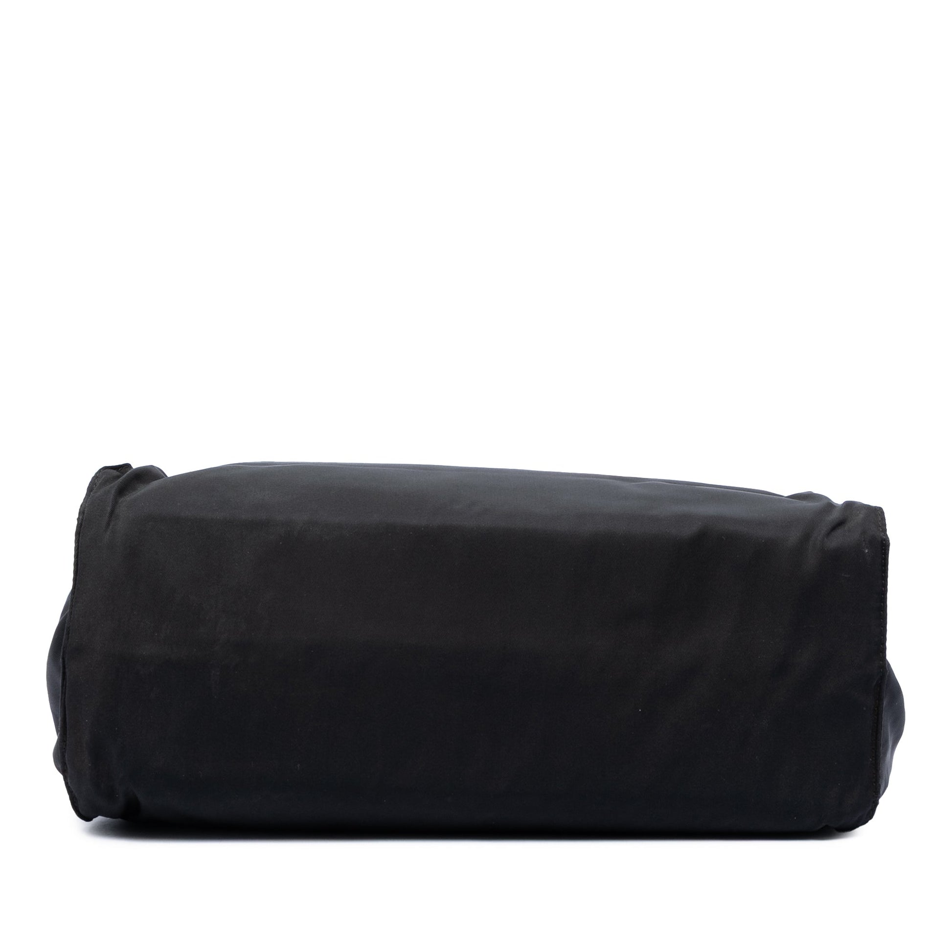 Prada Tessuto Metal Handle Bag
