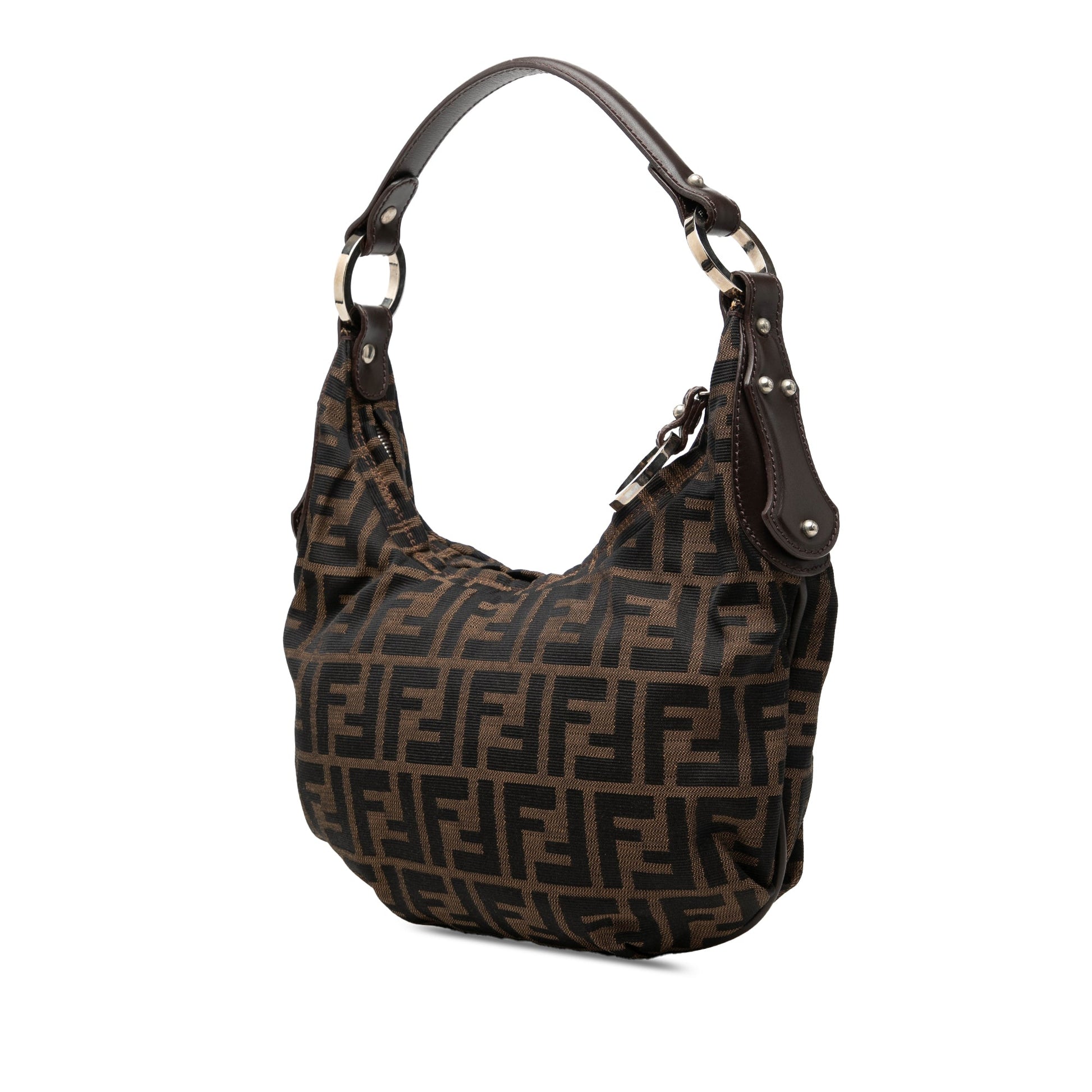 Fendi Zucca Canvas Chef Hobo