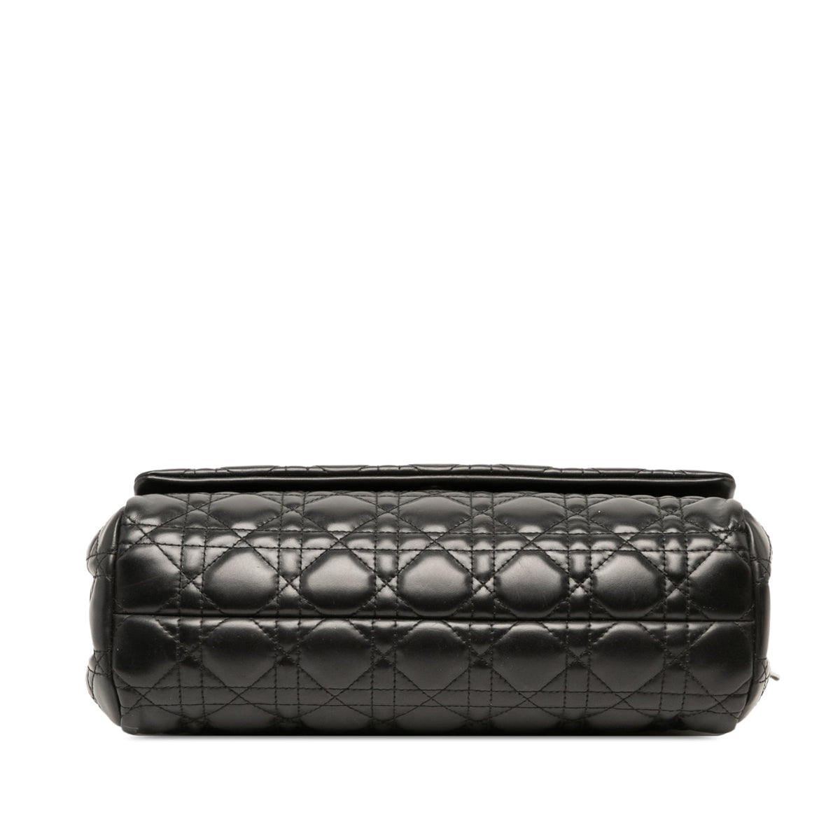 Dior Lambskin Cannage Soft Flap — Black