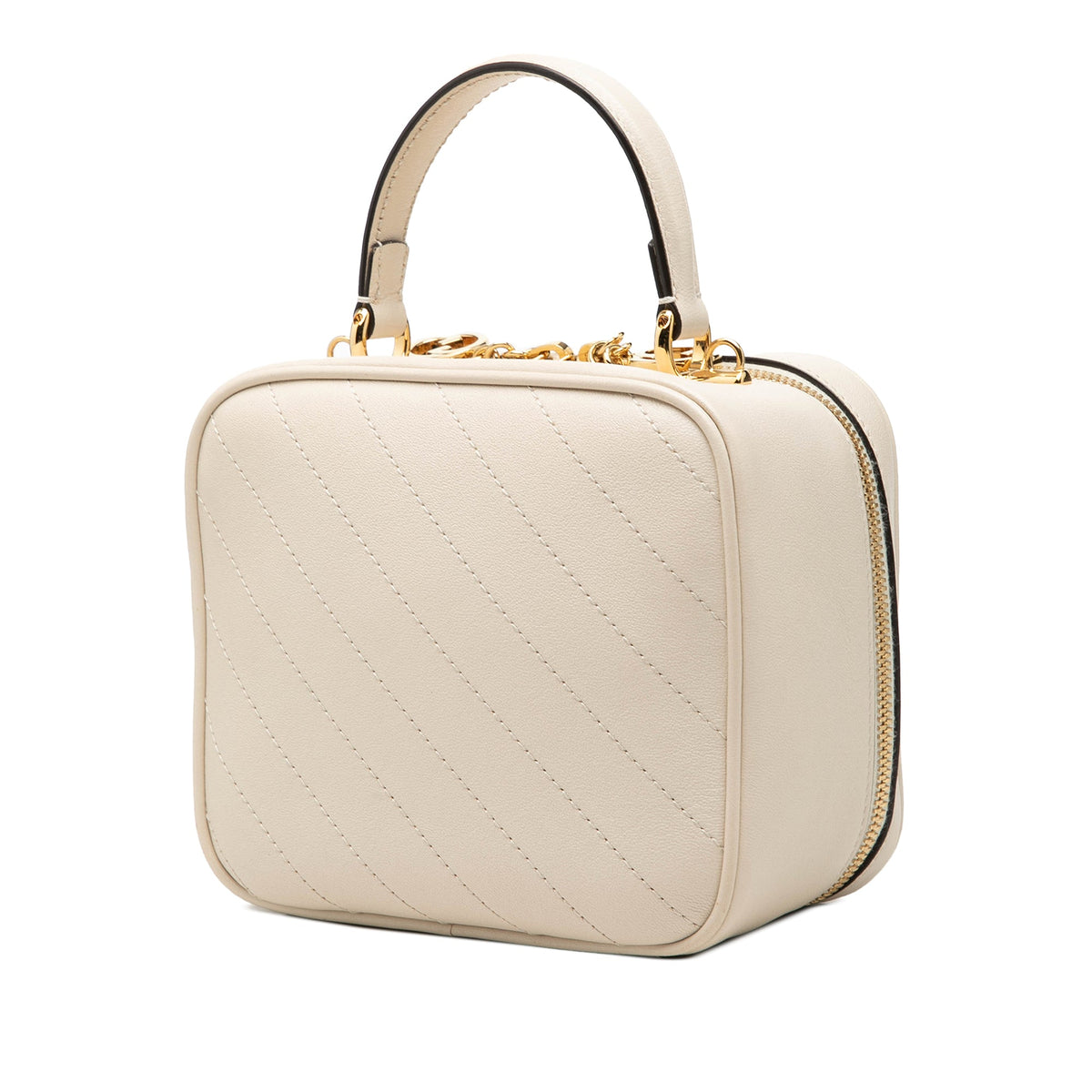 Gucci Matelasse Calfskin Blondie Top Handle Satchel