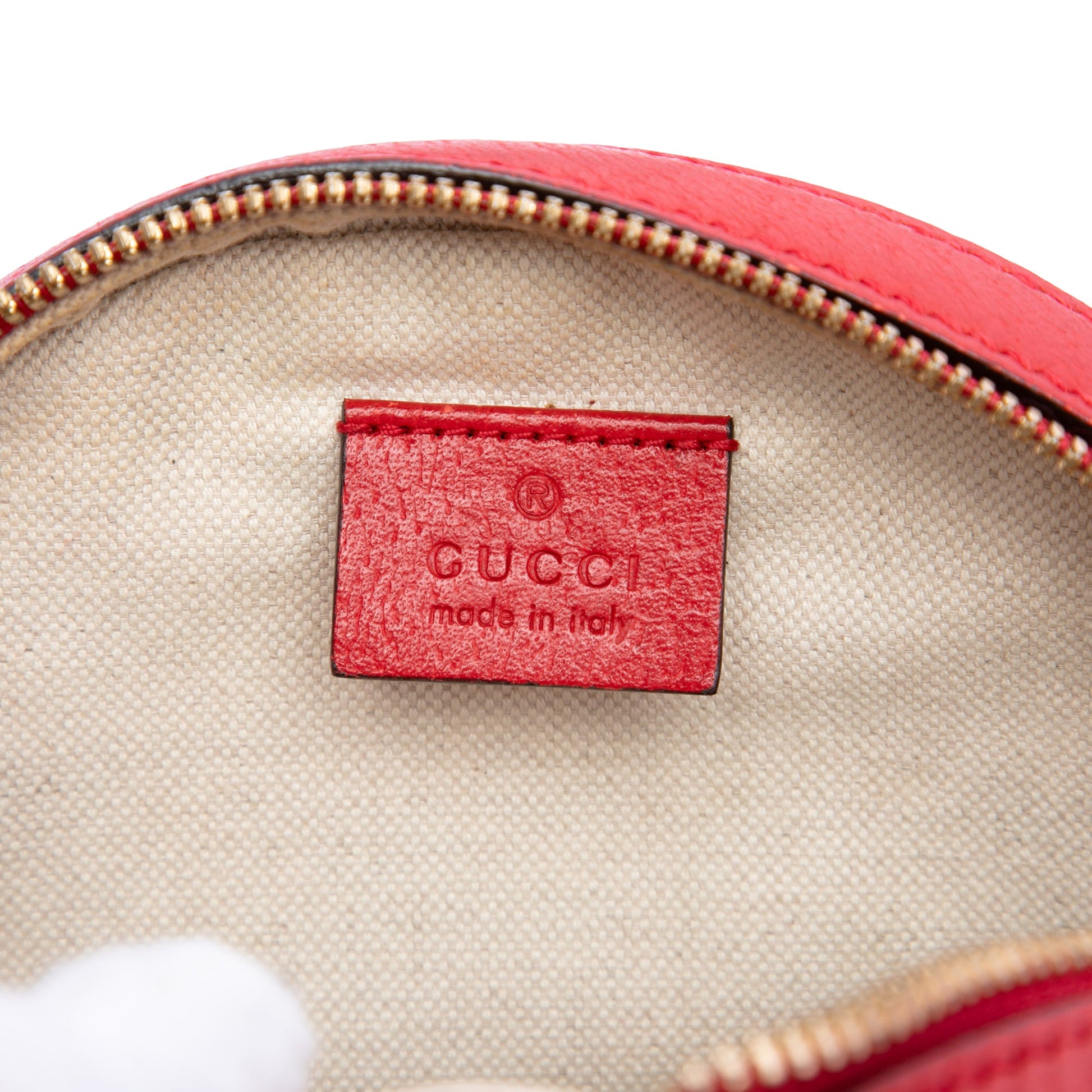 Gucci GG Supreme Apple Round Crossbody