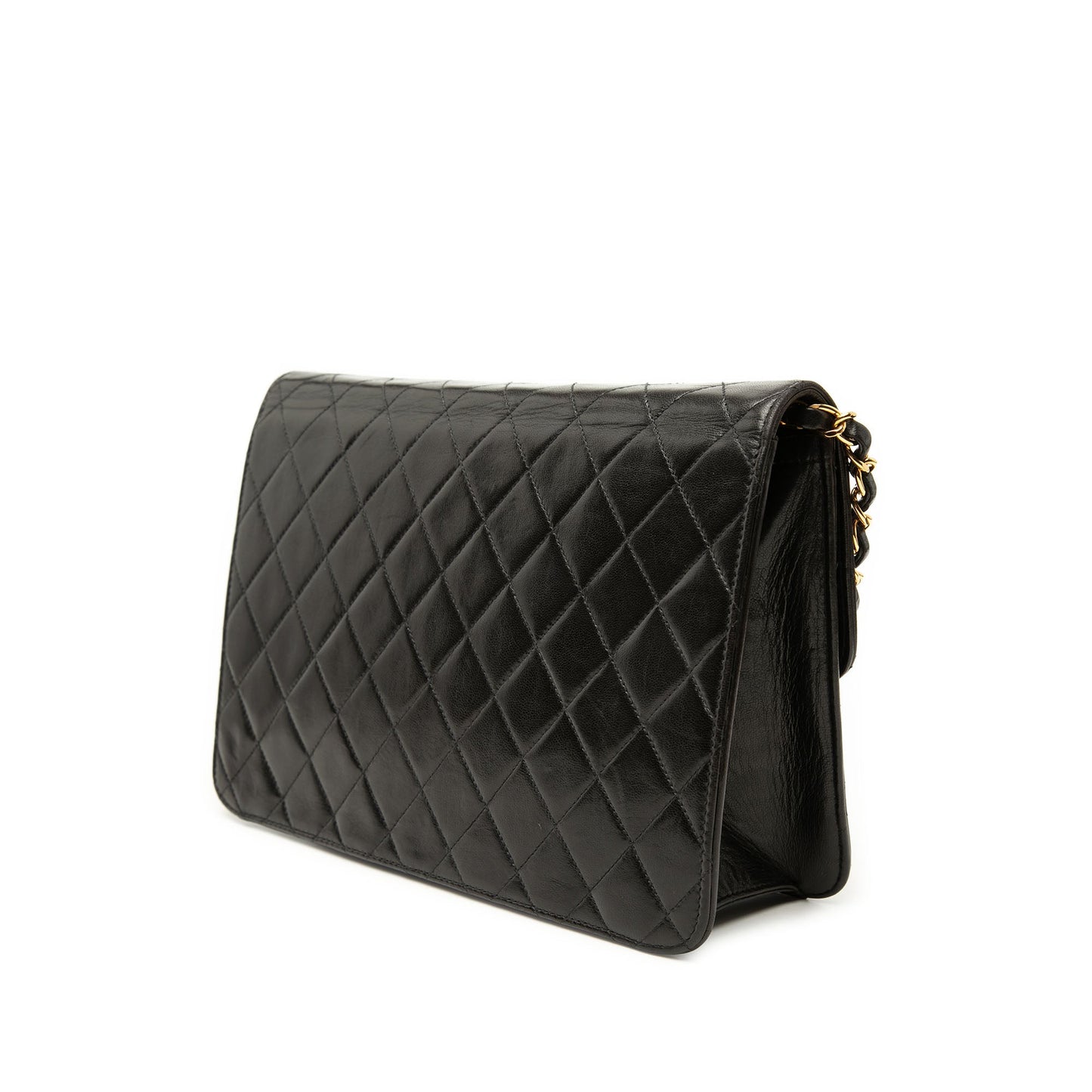 Chanel Medium CC Quilted Lambskin Single Flap
