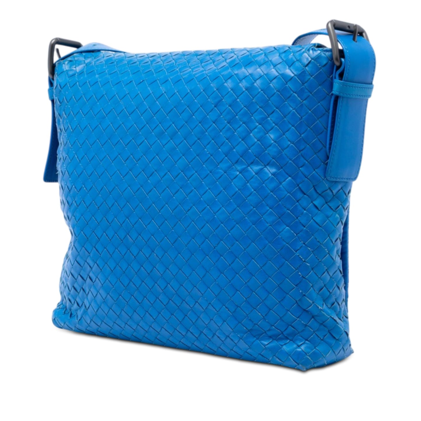Bottega Veneta Nappa Intrecciato Flap Crossbody