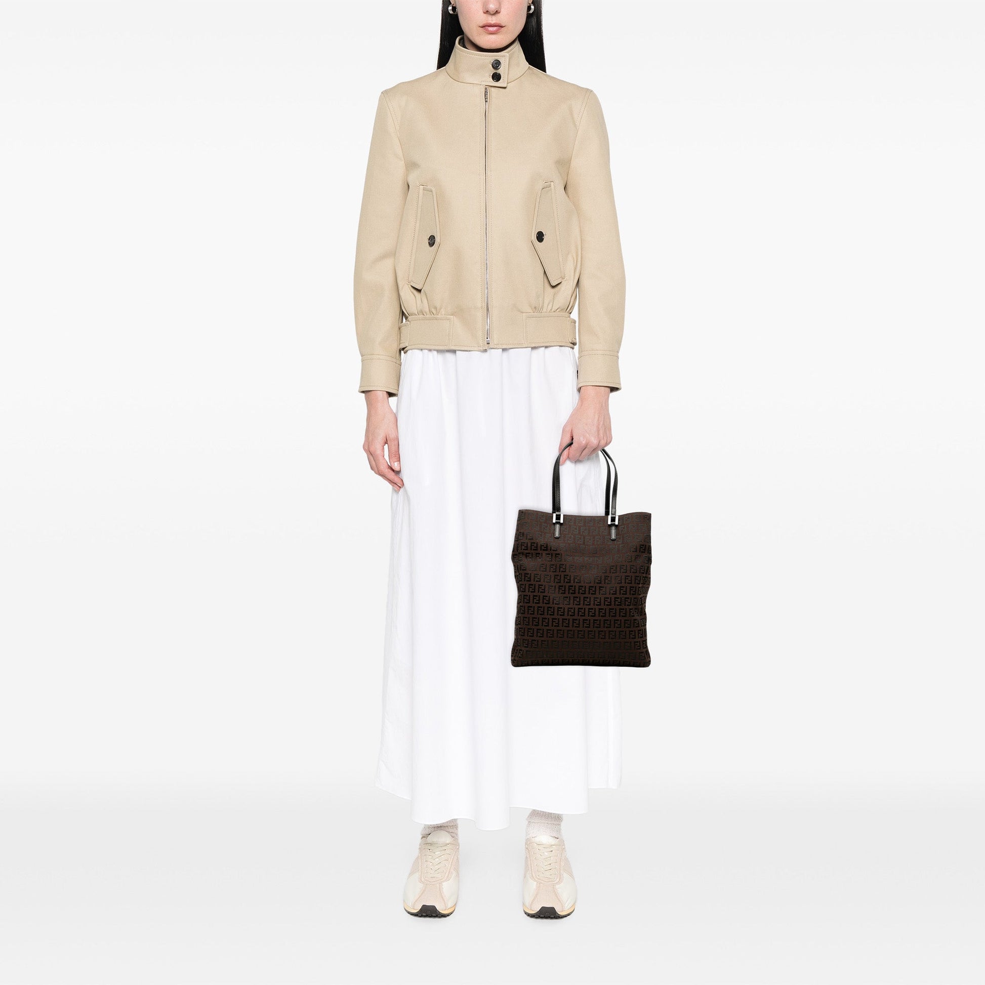 Fendi Zucchino Canvas Tote