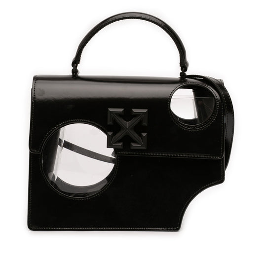 Off-White Leather Meteor Jitney 2.8 Satchel