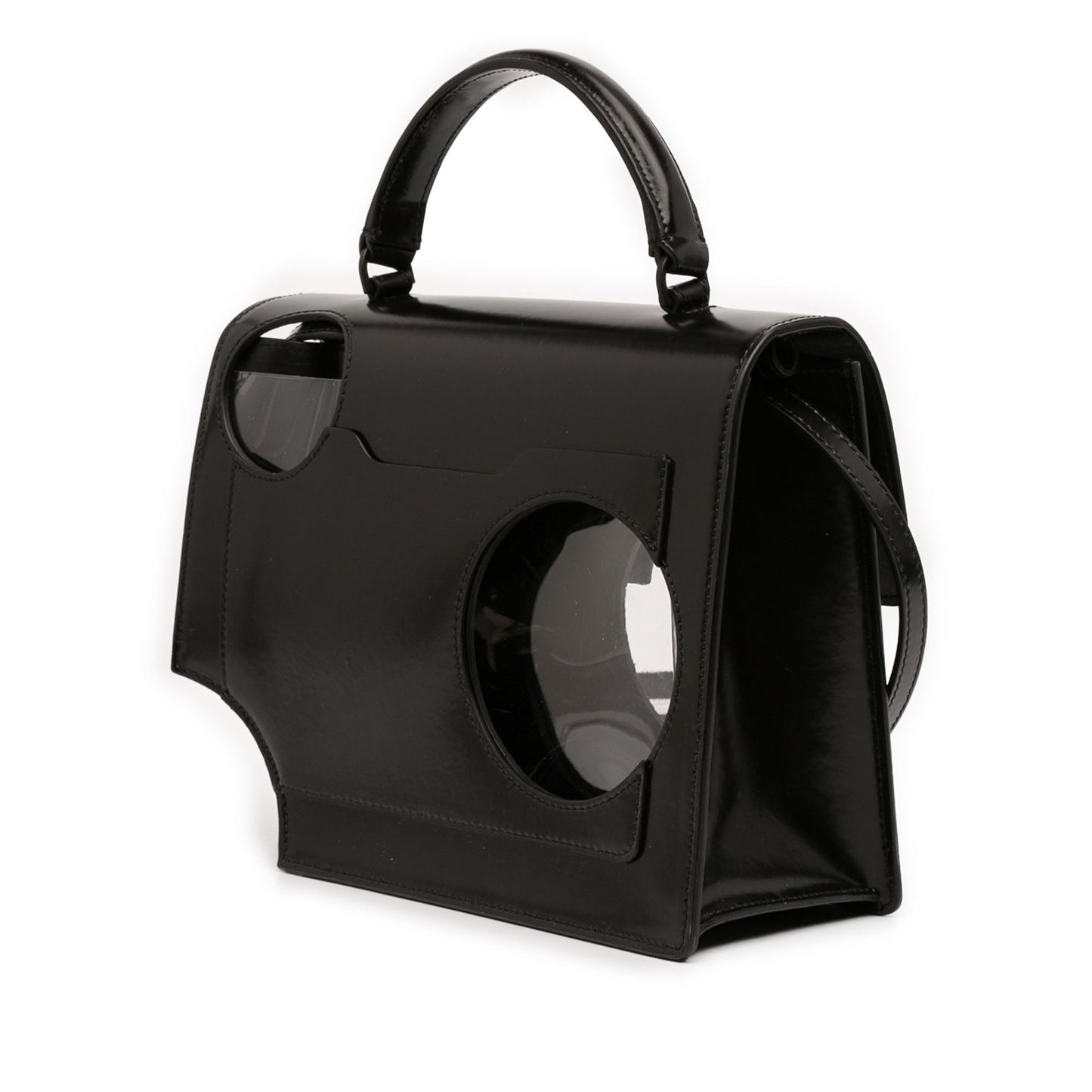Off-White Leather Meteor Jitney 2.8 Satchel