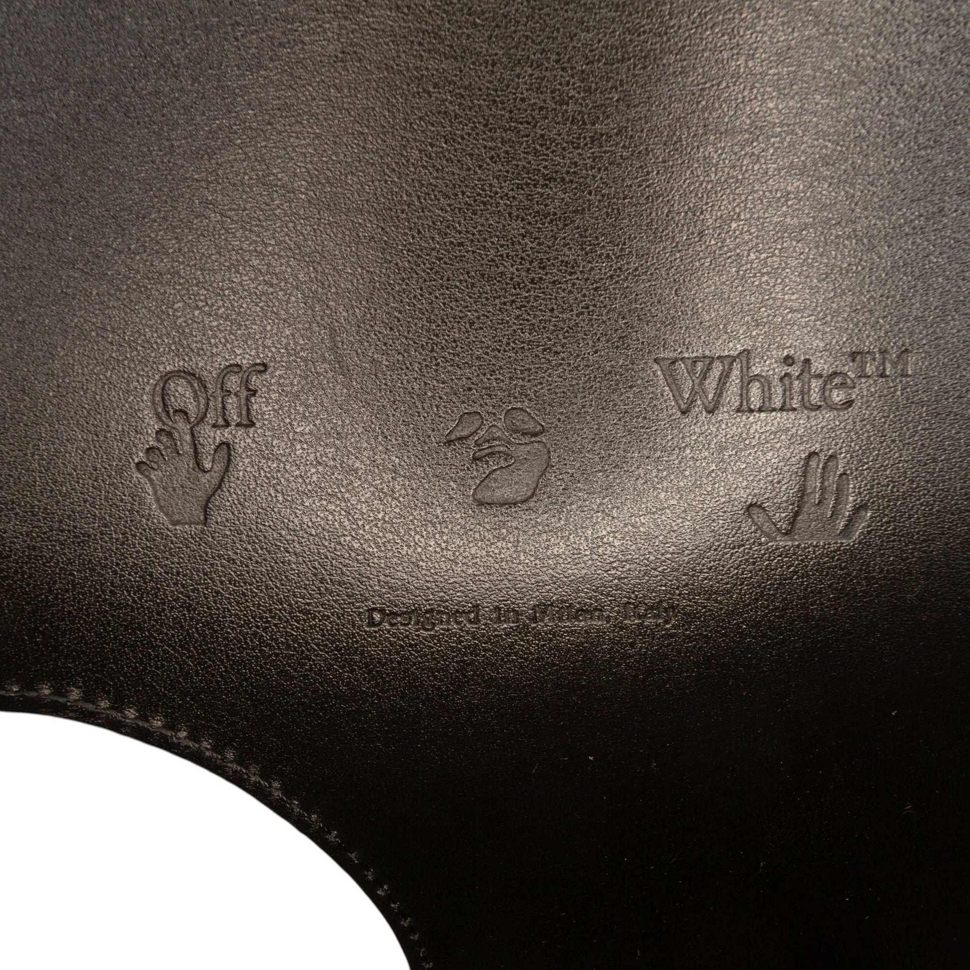 Off-White Leather Meteor Jitney 2.8 Satchel