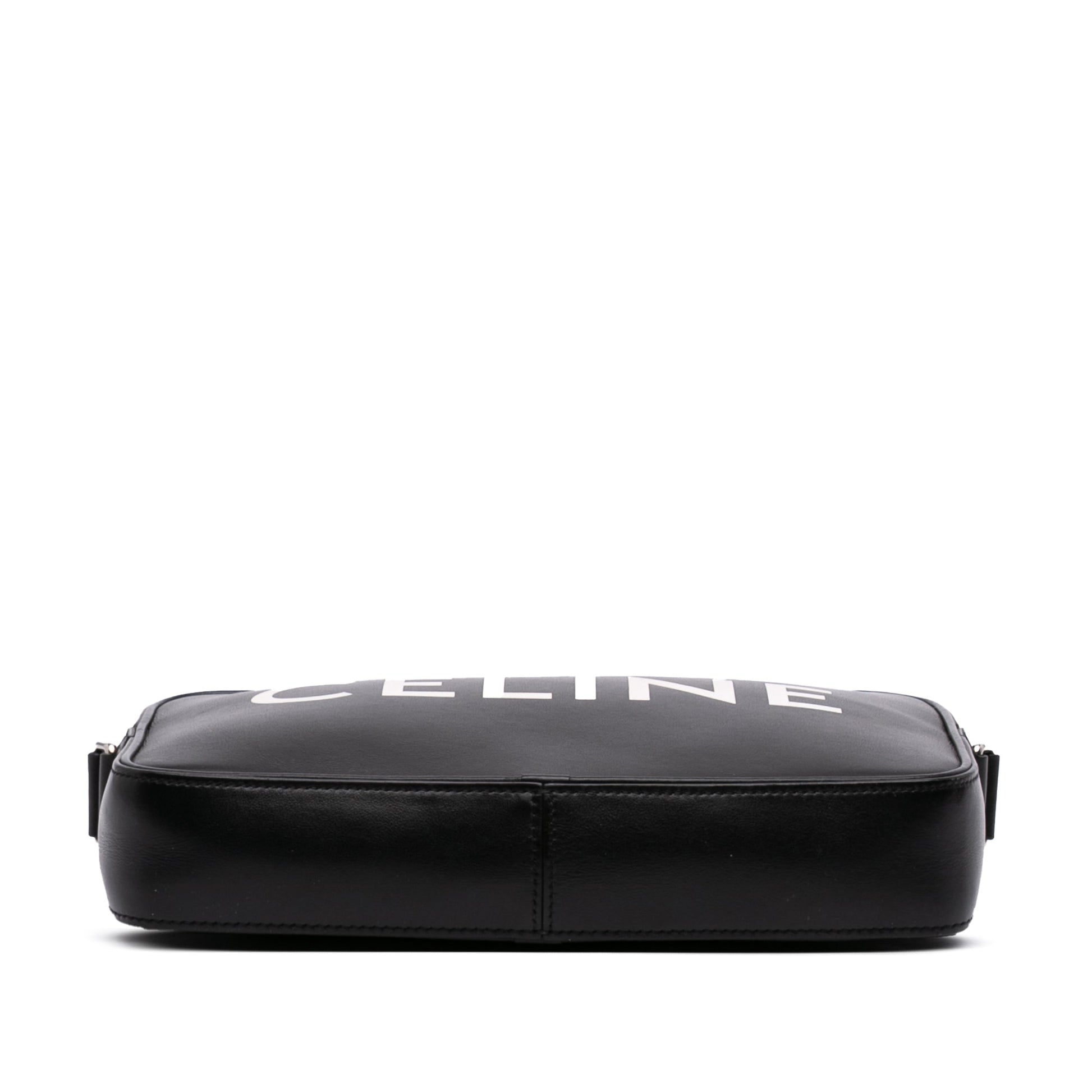 Celine Smooth Calfskin Logo Messenger Bag