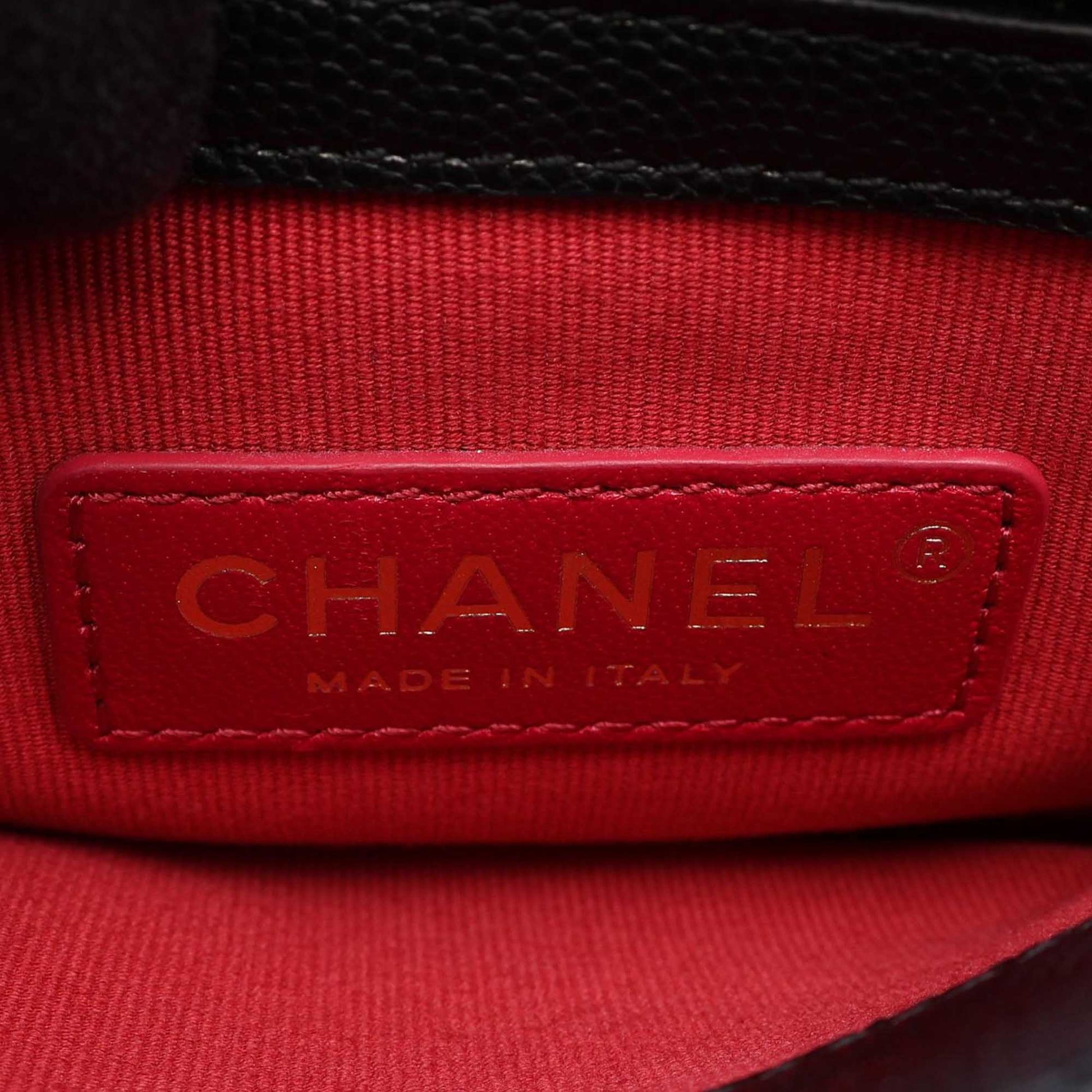 Chanel CC Quilted Caviar Single Flap