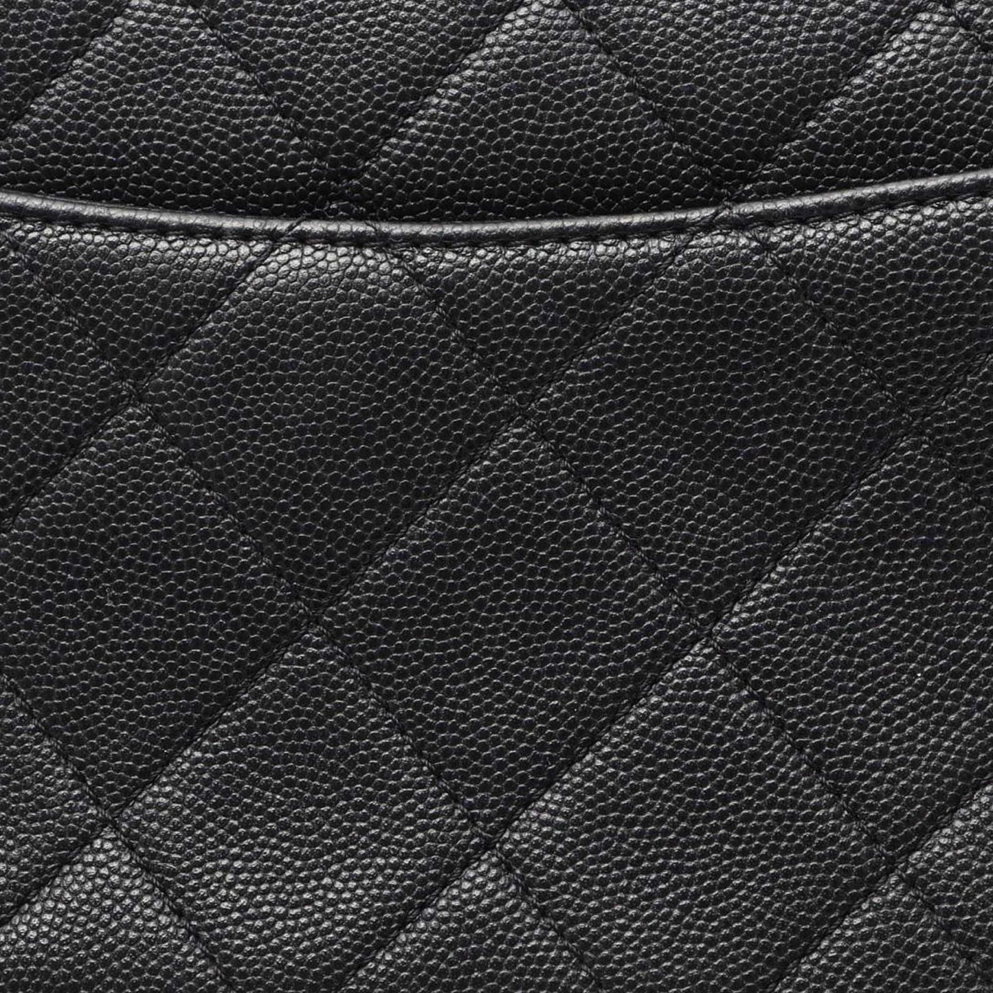 Chanel CC Quilted Caviar Single Flap