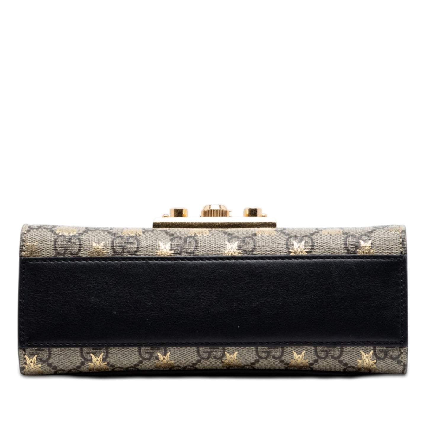 Gucci Small GG Supreme Bee Padlock Crossbody