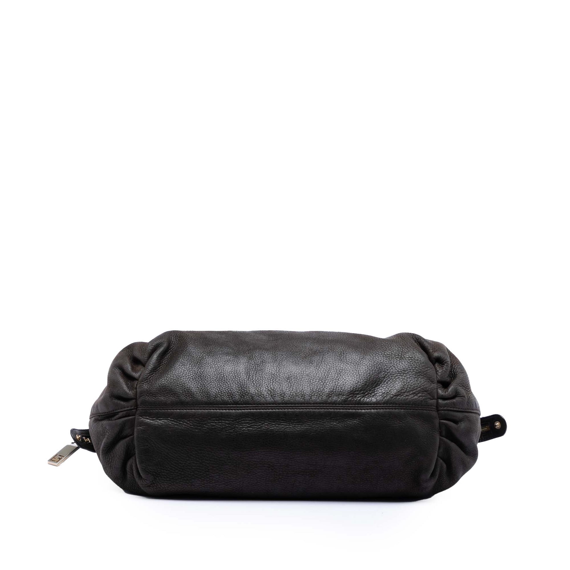 Fendi Medium FF Nubuck Chains Tote