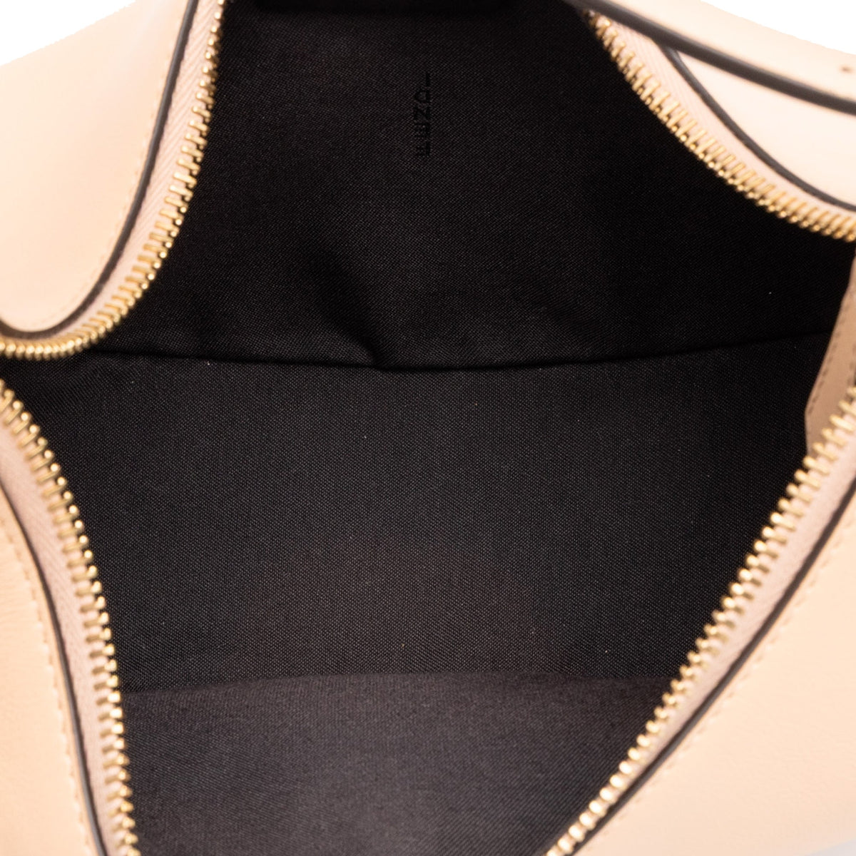Fendi Small Leather Fendigraphy Hobo — Pink