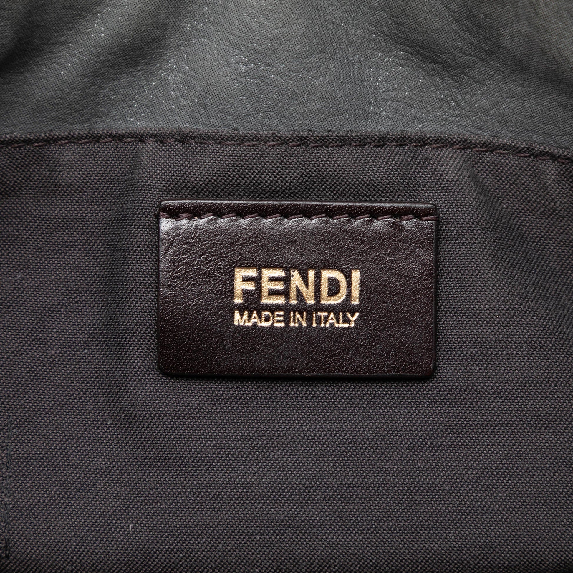 Fendi Nubuck FF Chains Tote