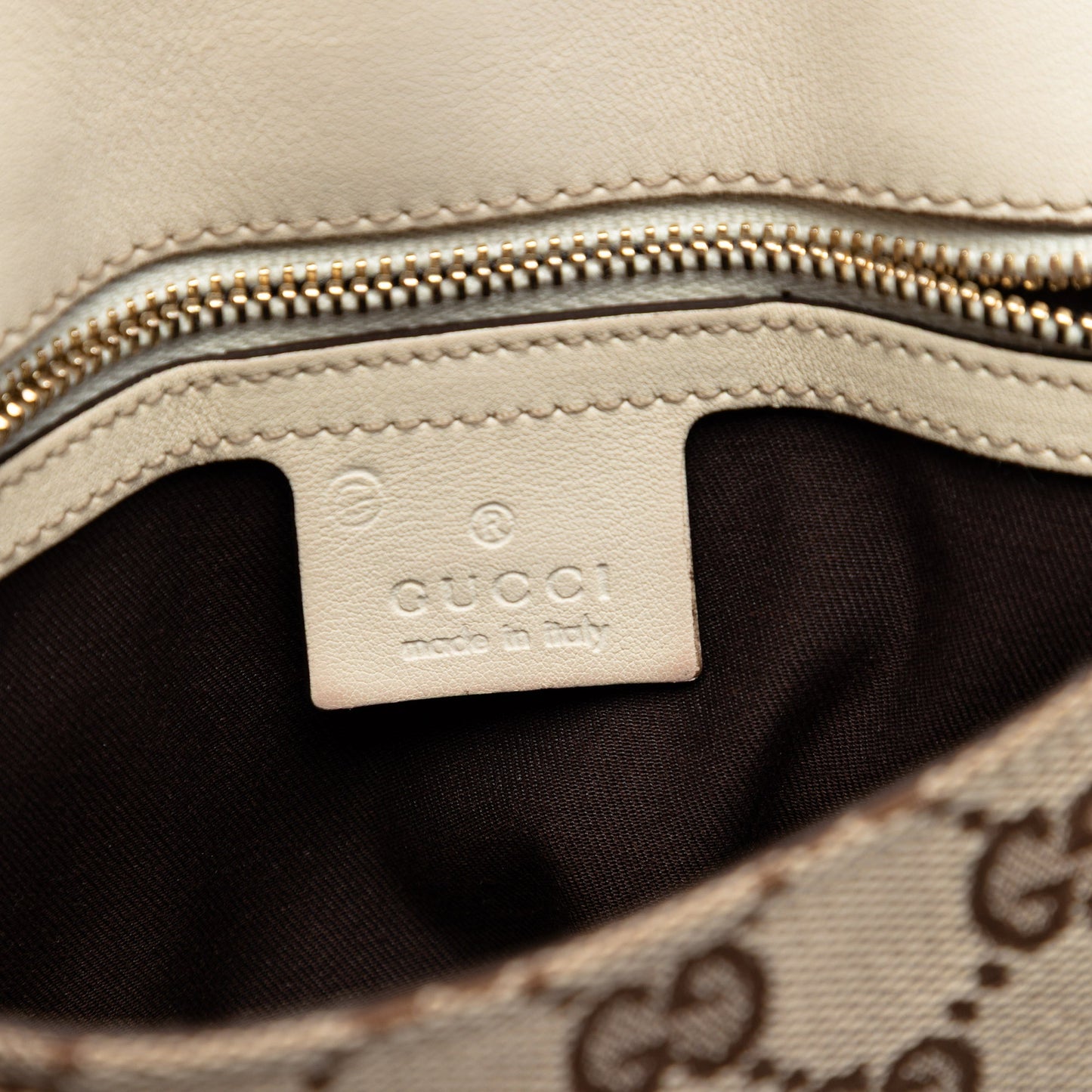 Gucci GG Canvas Horsebit Shoulder Bag