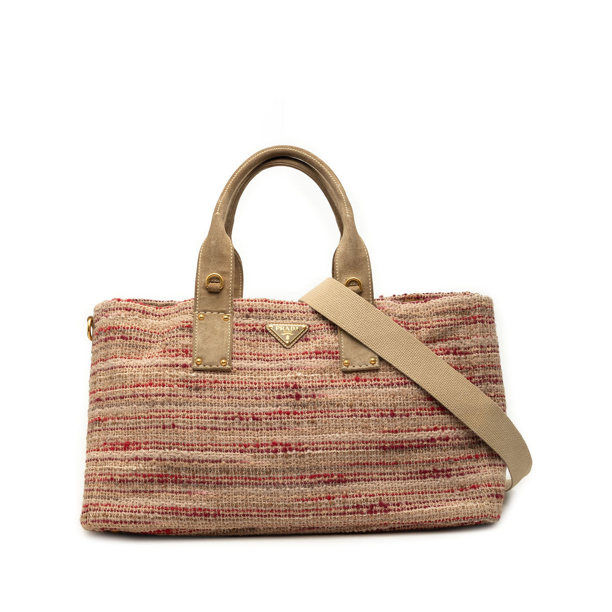 Prada Tweed Satchel