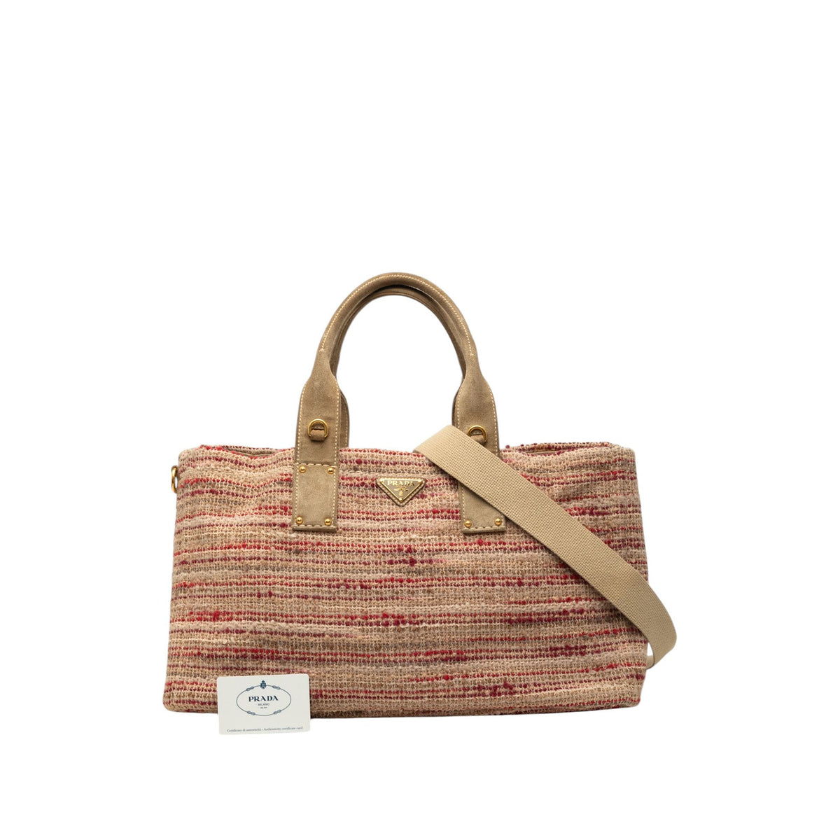 Prada Tweed Satchel