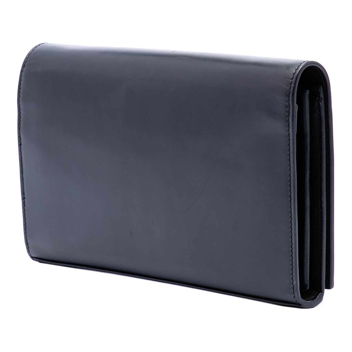 Saint Laurent Mini Smooth Calfskin Paris Wallet on Chain