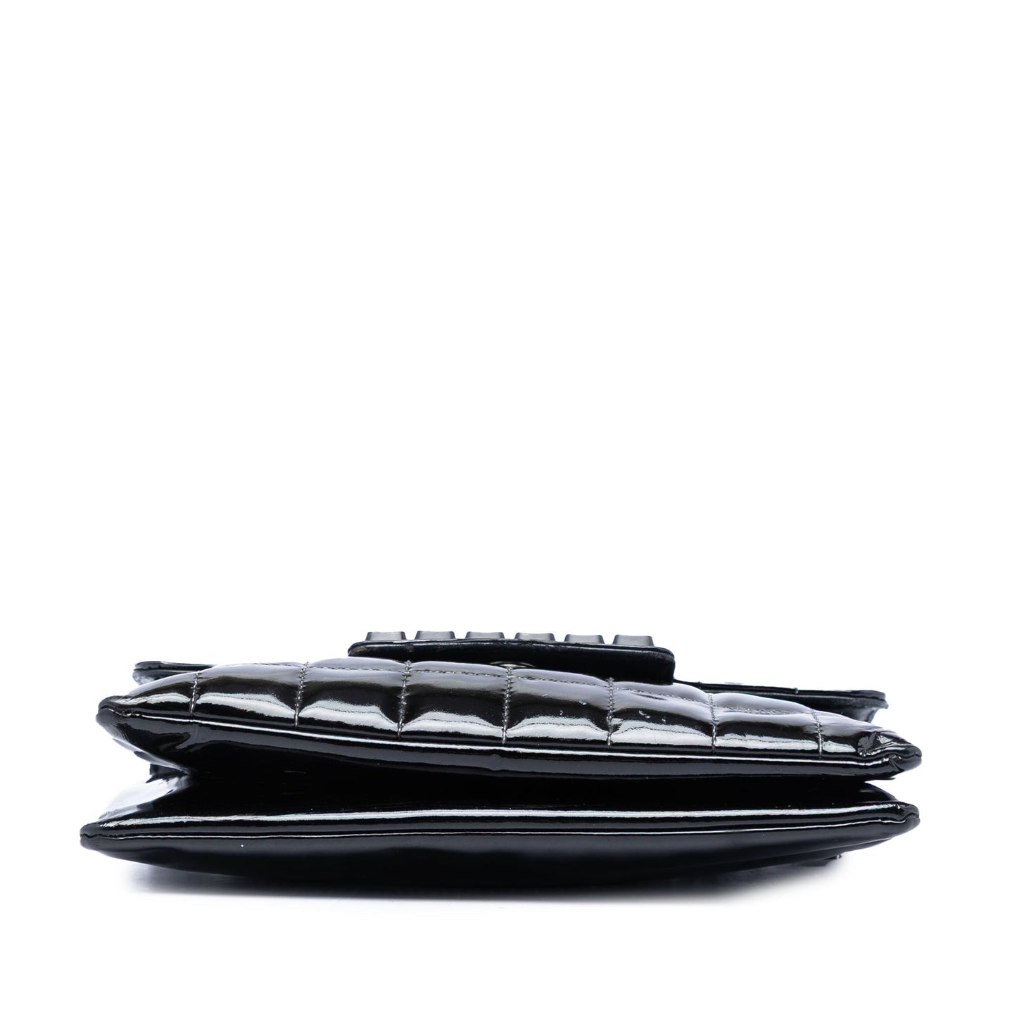 Chanel Chocolate Bar Patent Digital Flap