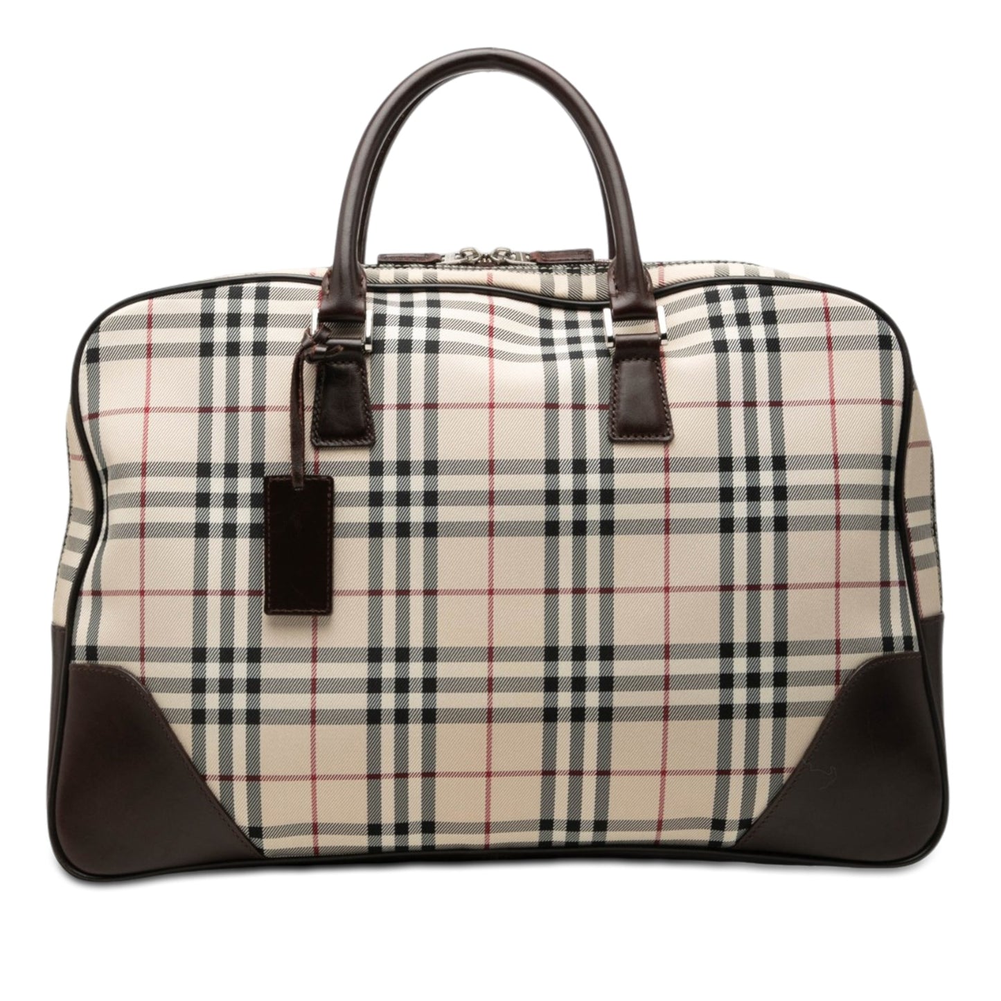 Burberry House Check Canvas Travel Bag