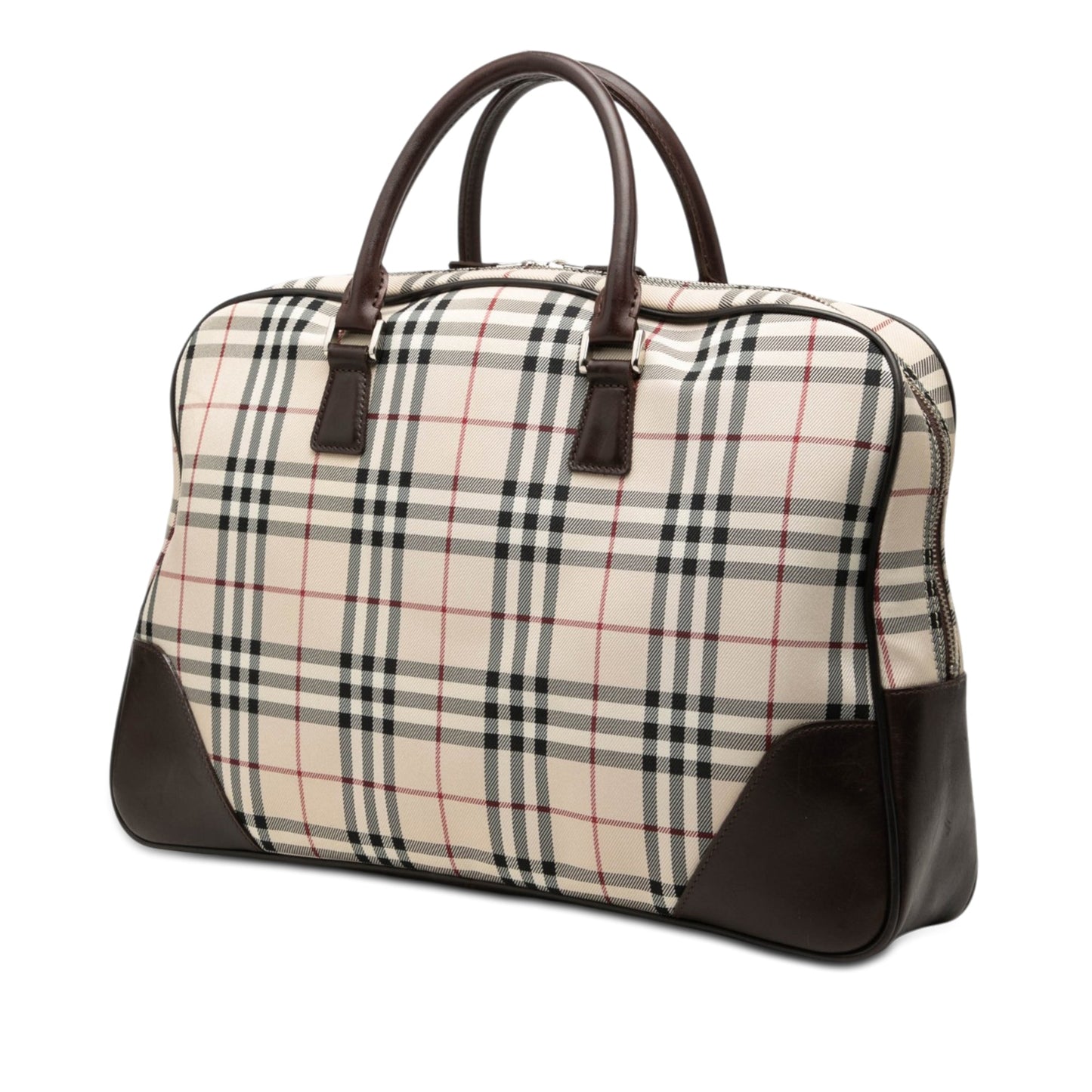 Burberry House Check Canvas Travel Bag