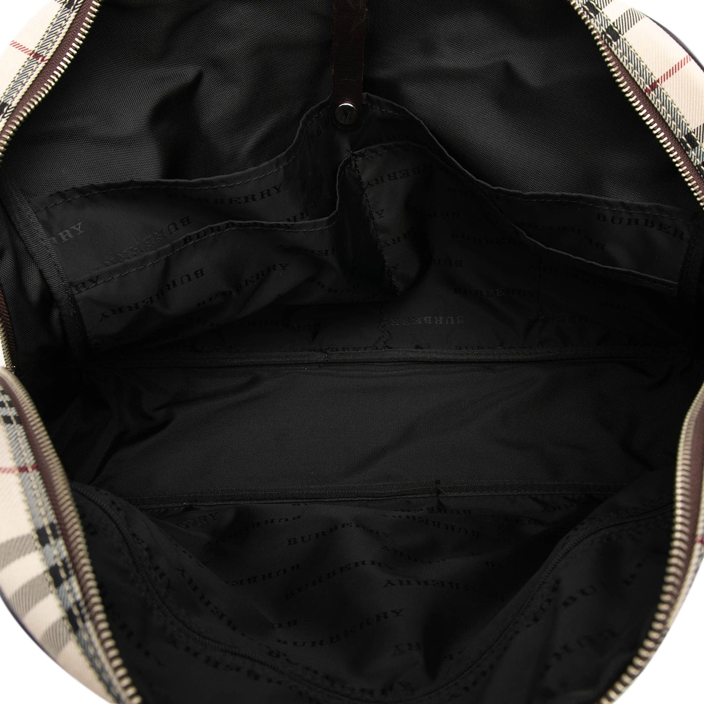 Burberry House Check Canvas Travel Bag