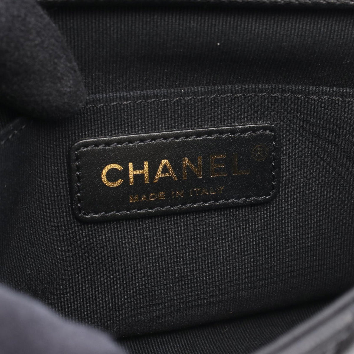 Chanel Mini Quilted Lambskin Round Top Handle Flap — Black