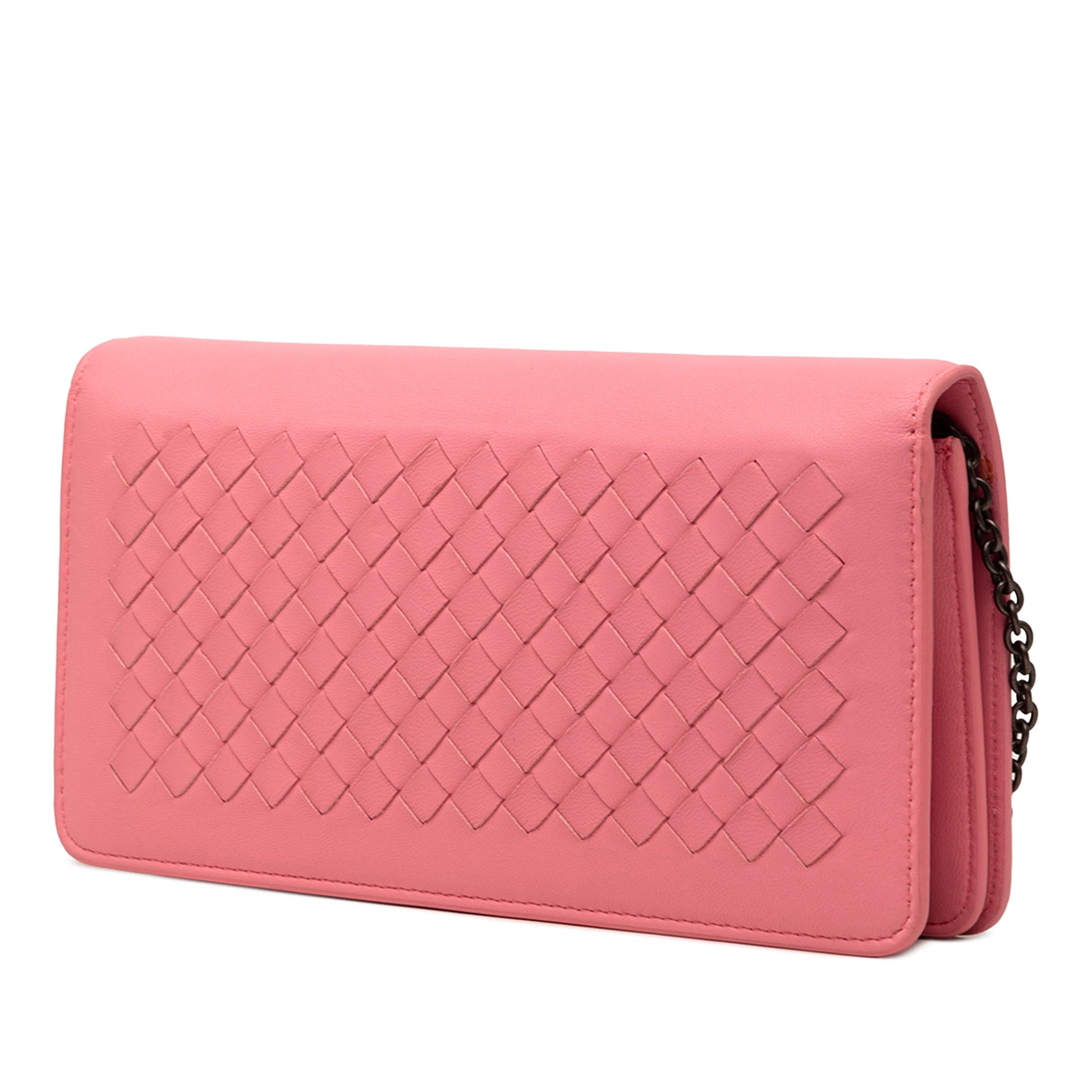 Bottega Veneta Nappa Intrecciato Continental Wallet on Chain