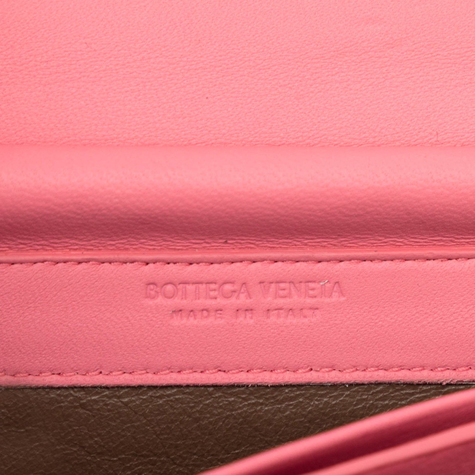 Bottega Veneta Nappa Intrecciato Continental Wallet on Chain
