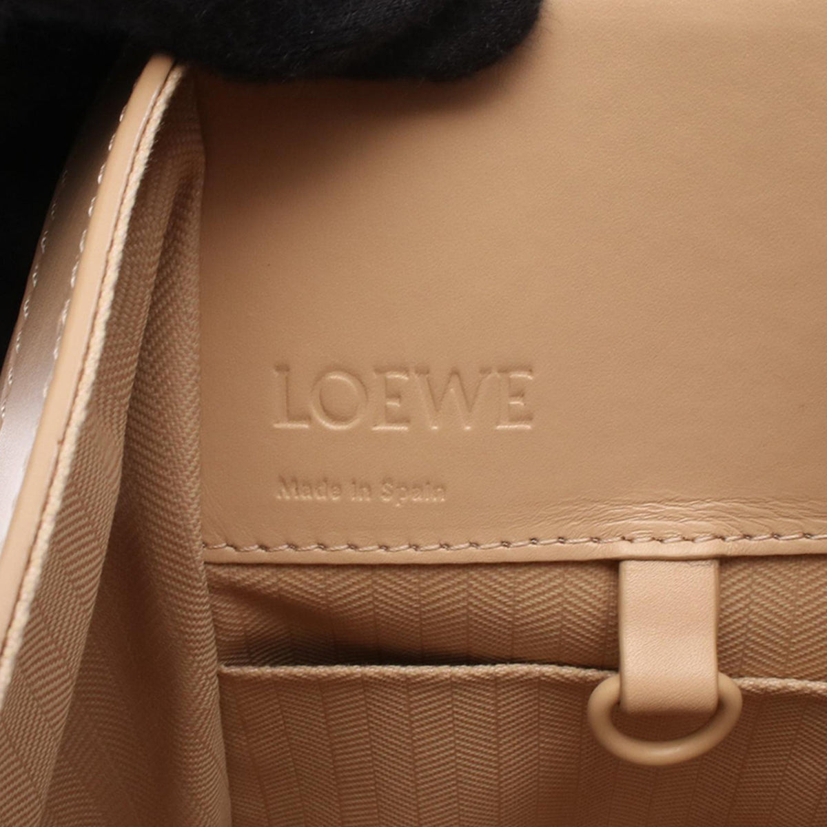 LOEWE Soft Grained Calfskin Compact Hammock Bag